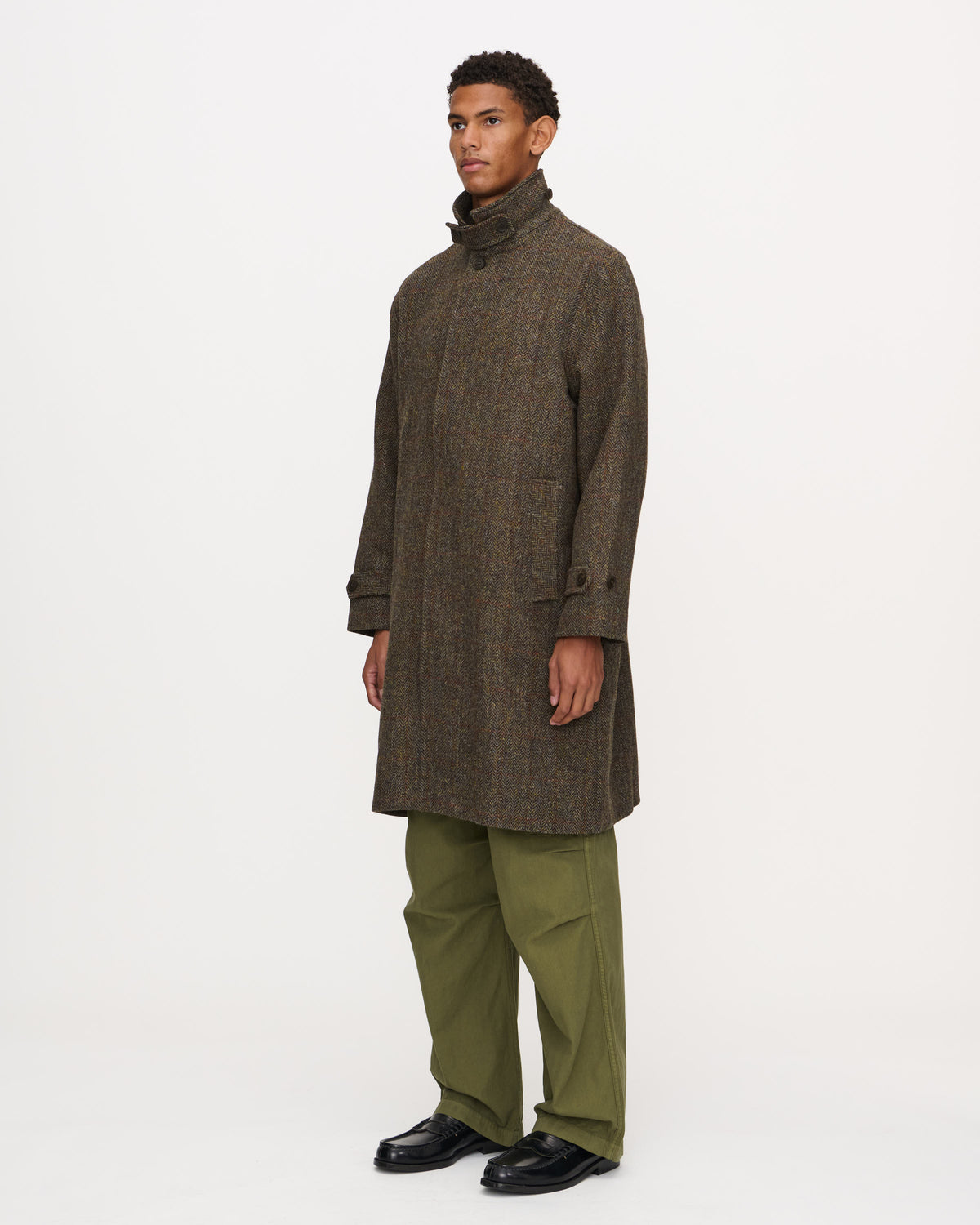 Cedric Wool Coat - Brown