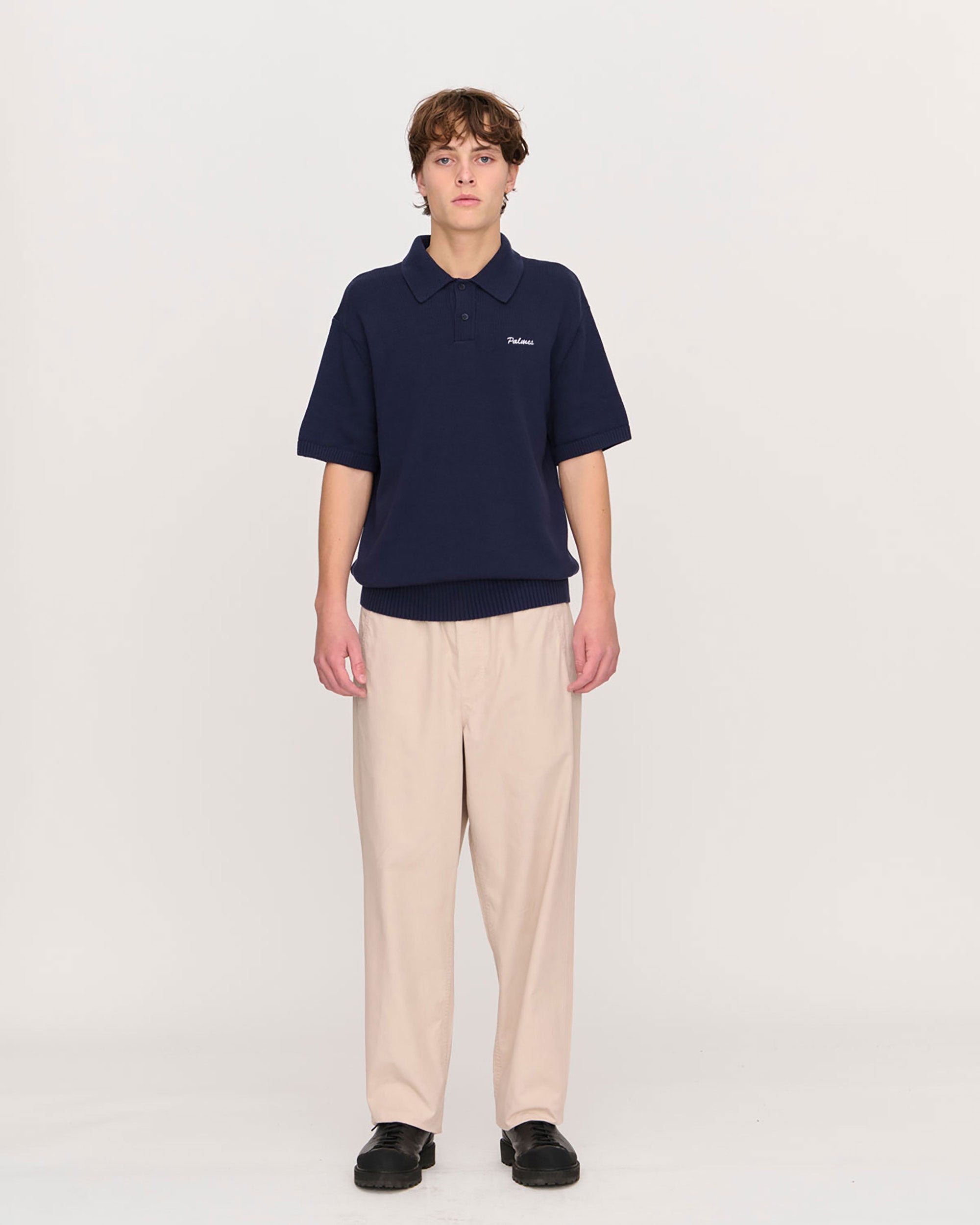 Cotton Knit Polo