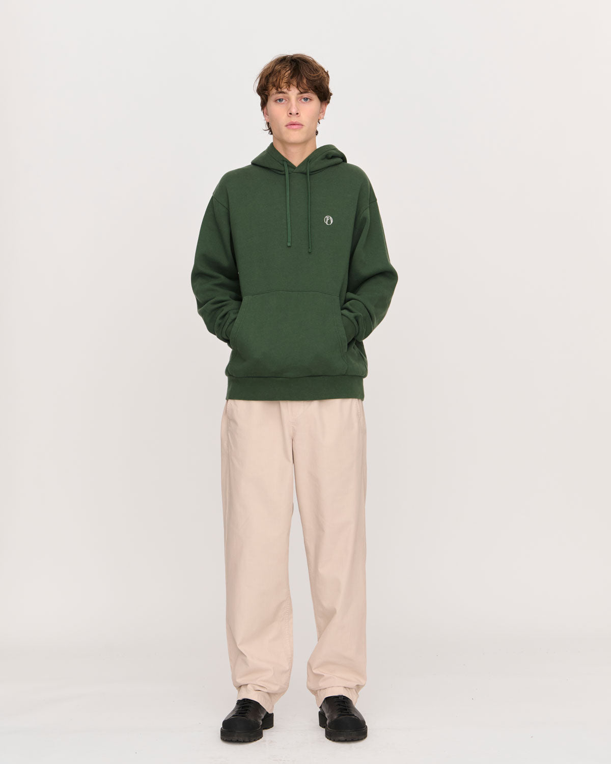 Ball Hooded Sweatshirt XS / Dark Green