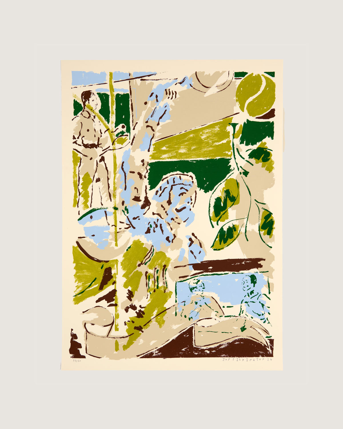 (Ode to Murray) Silkscreen Print by Jon Pilkington