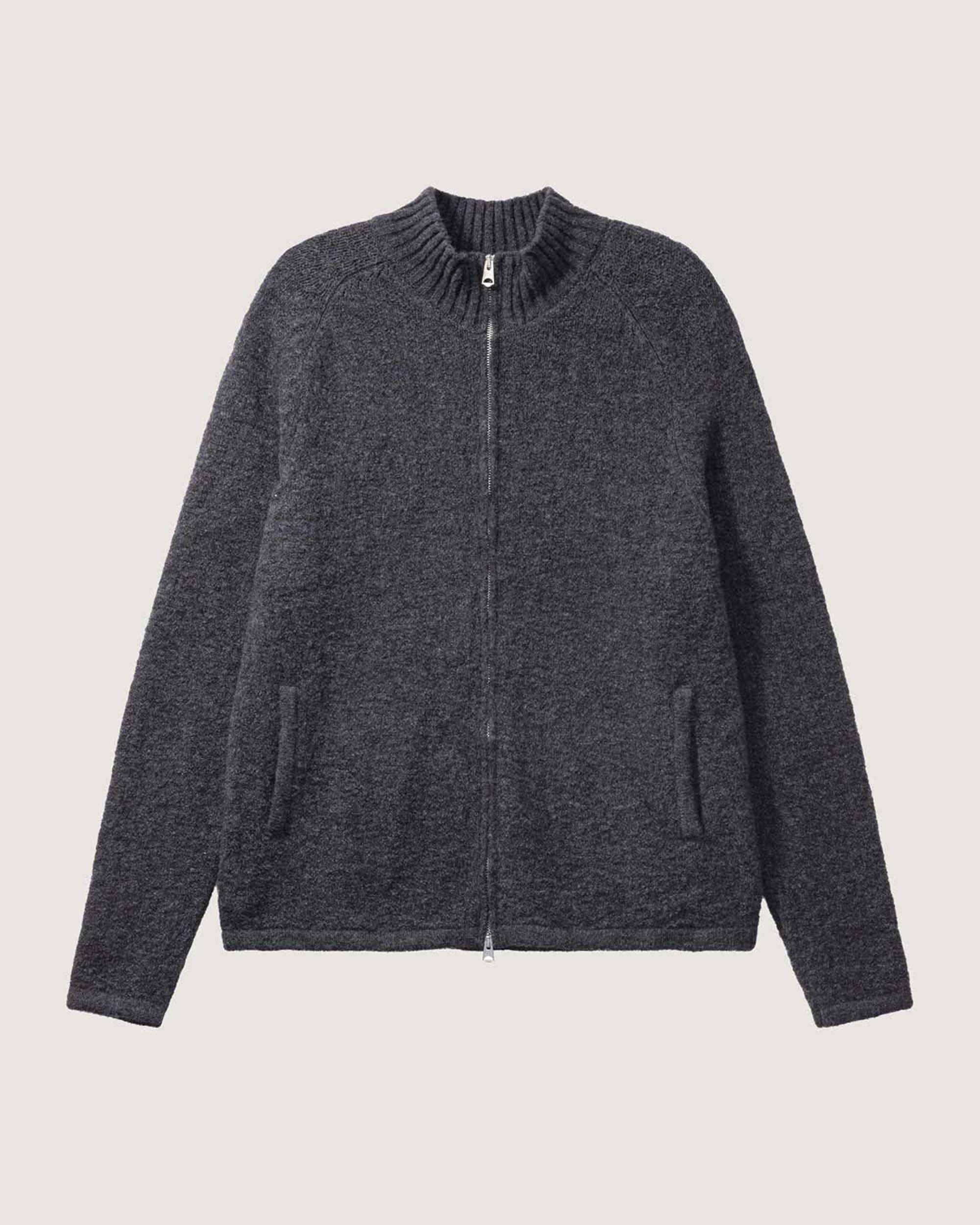 Knitted Zip Sweater