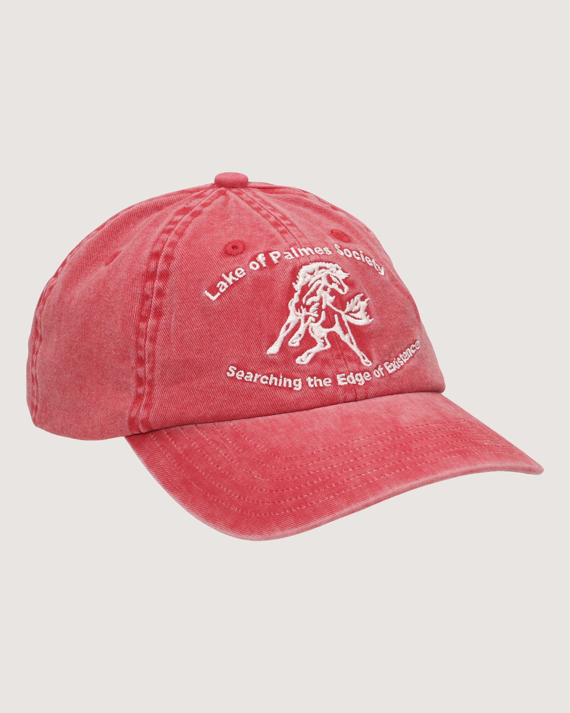 Lake 6-Panel Cap - Red