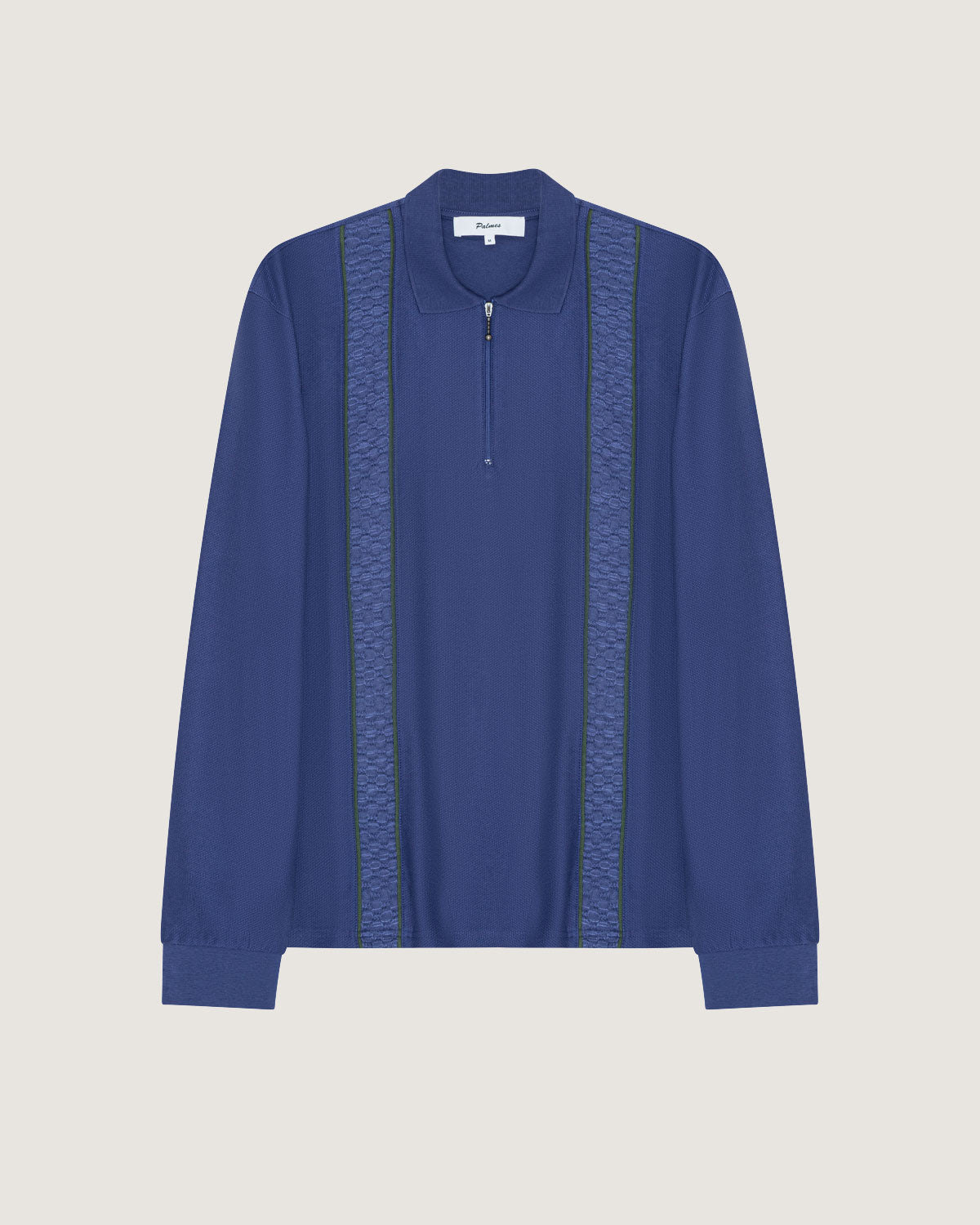 Lace LS Zip Polo