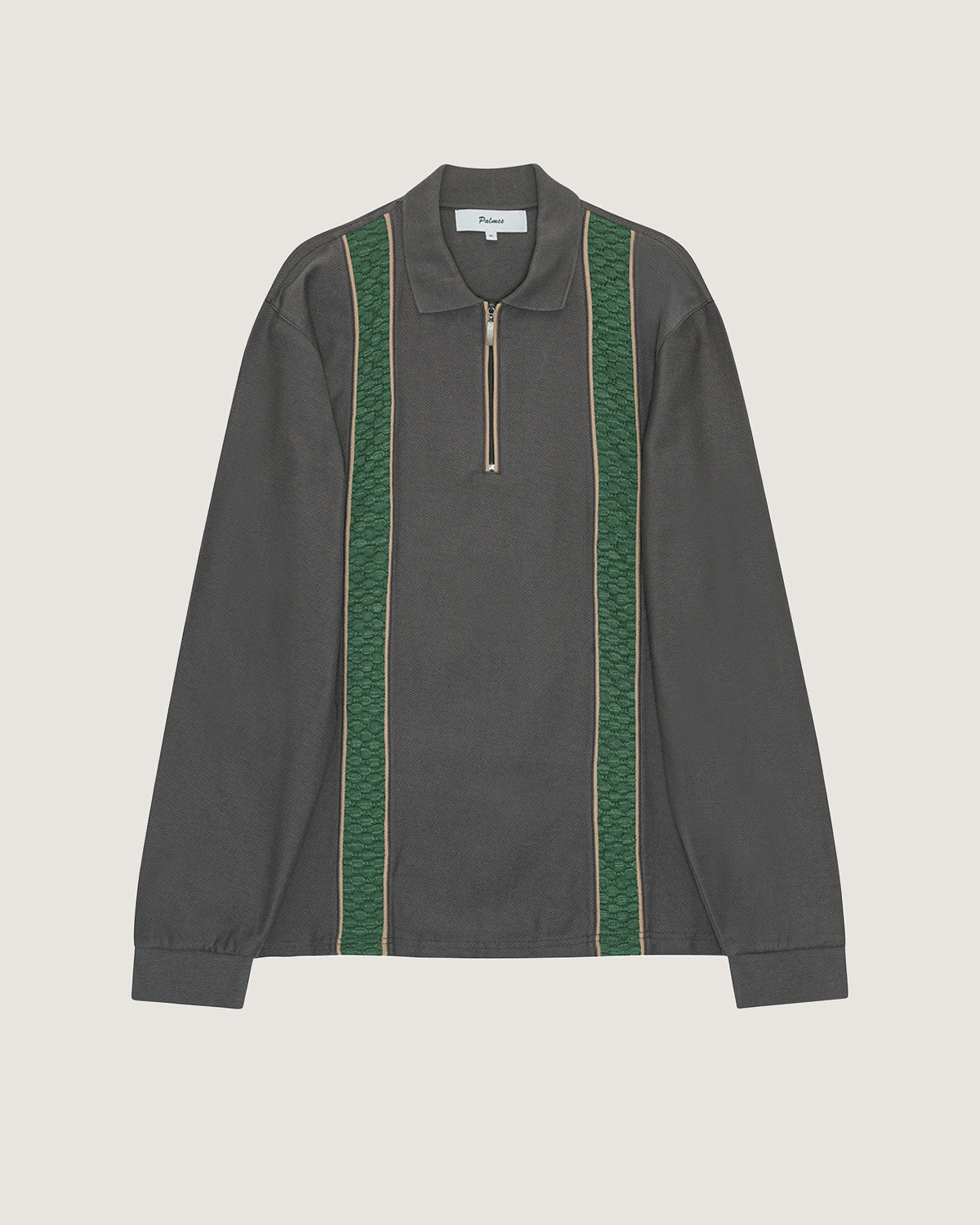 Lace LS Zip Polo