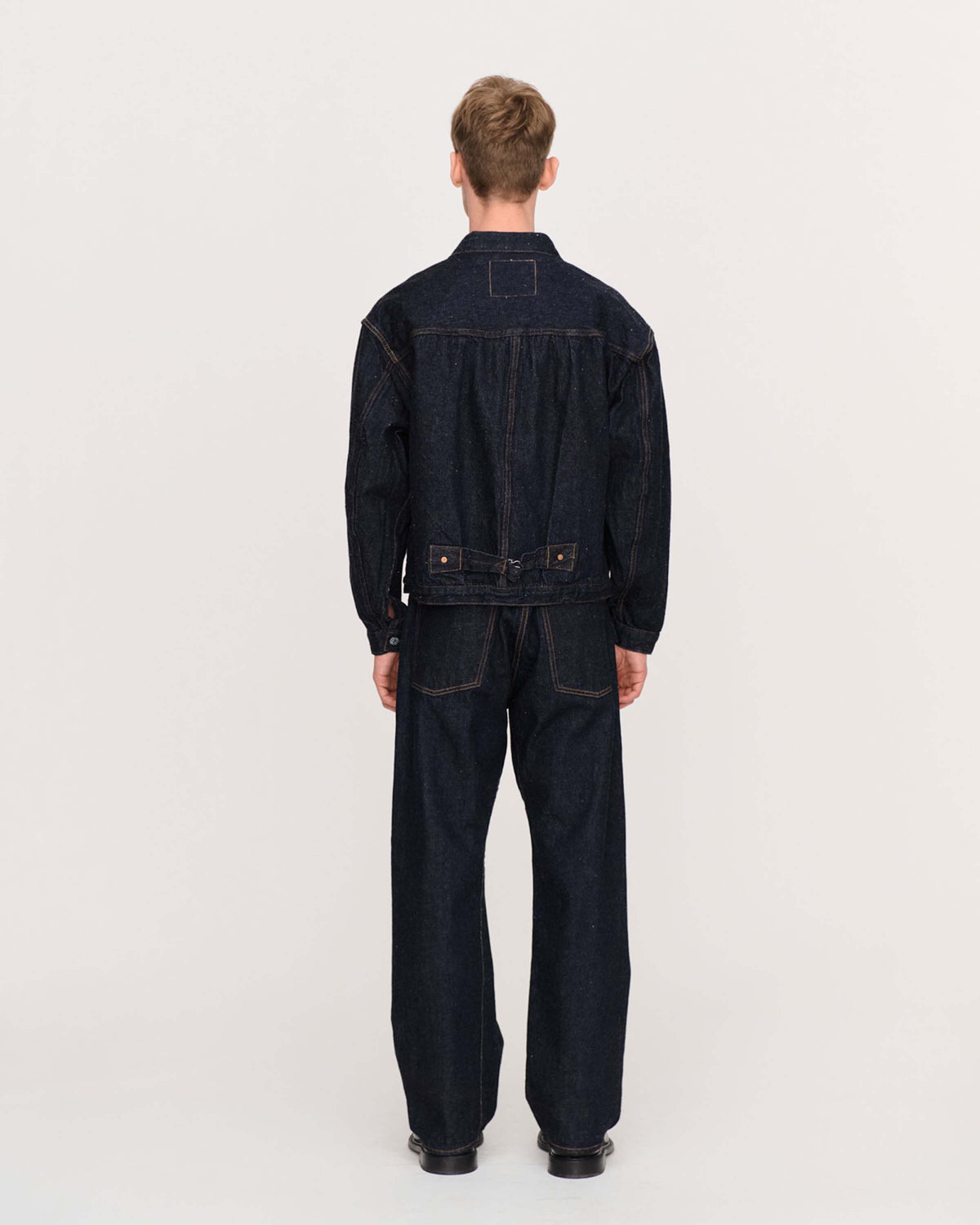 Kaptain Sunshine - Denim Tracker 1P Jacket - Indigo One Wash