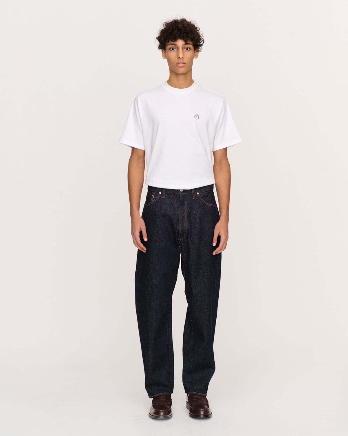 Kaptain Sunshine - 5P Front Zipper Denim Pants - Indigo One Wash