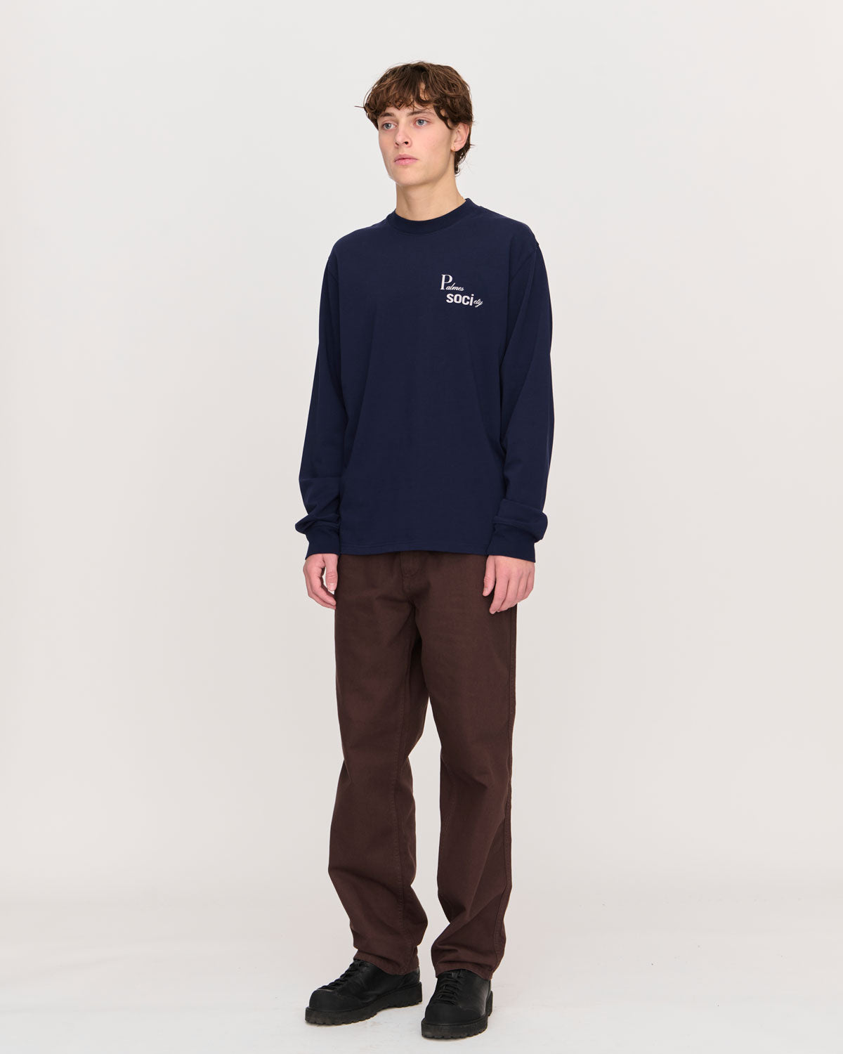 Piano LS T-Shirt XS / Navy