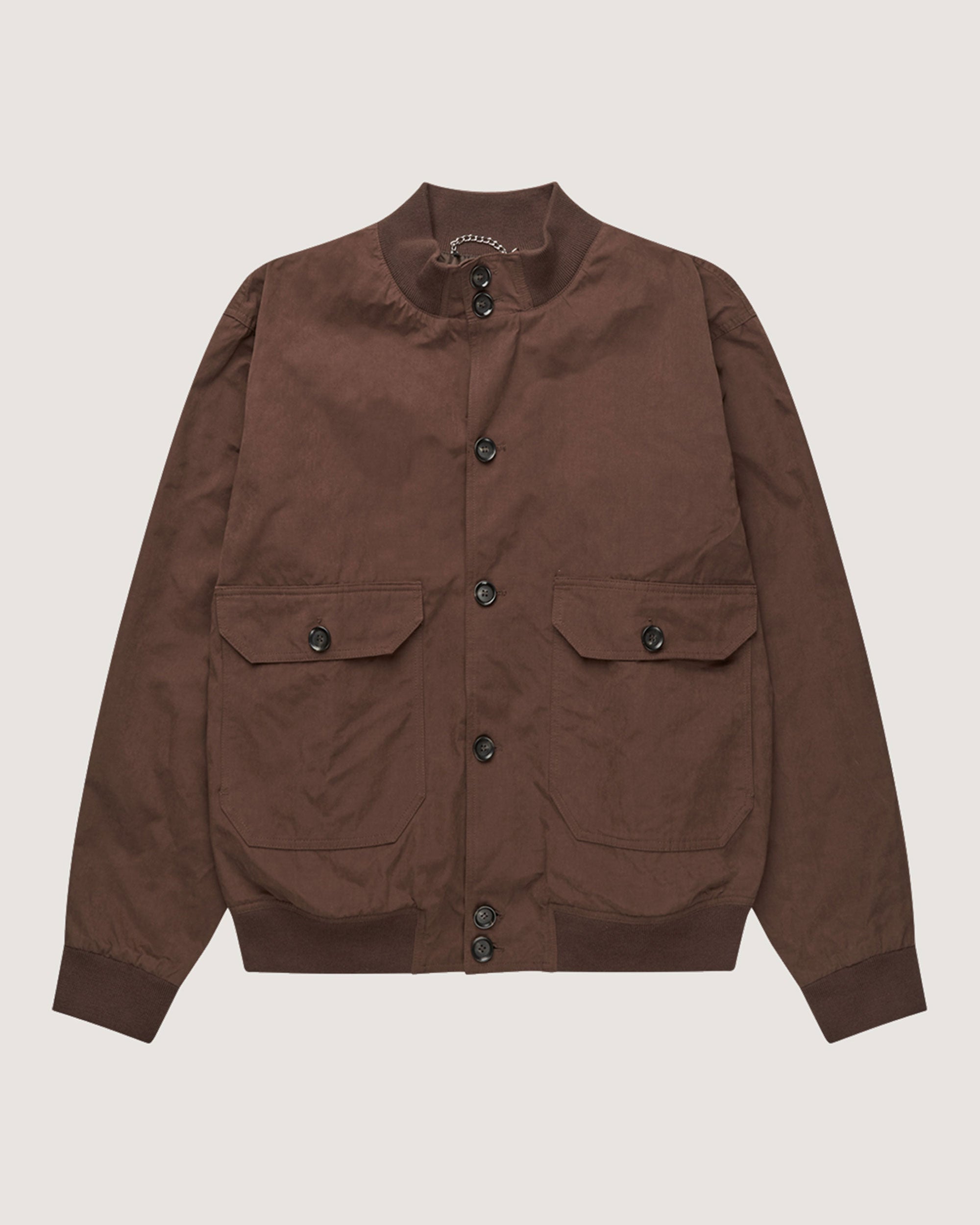 Rib Collar Blouson