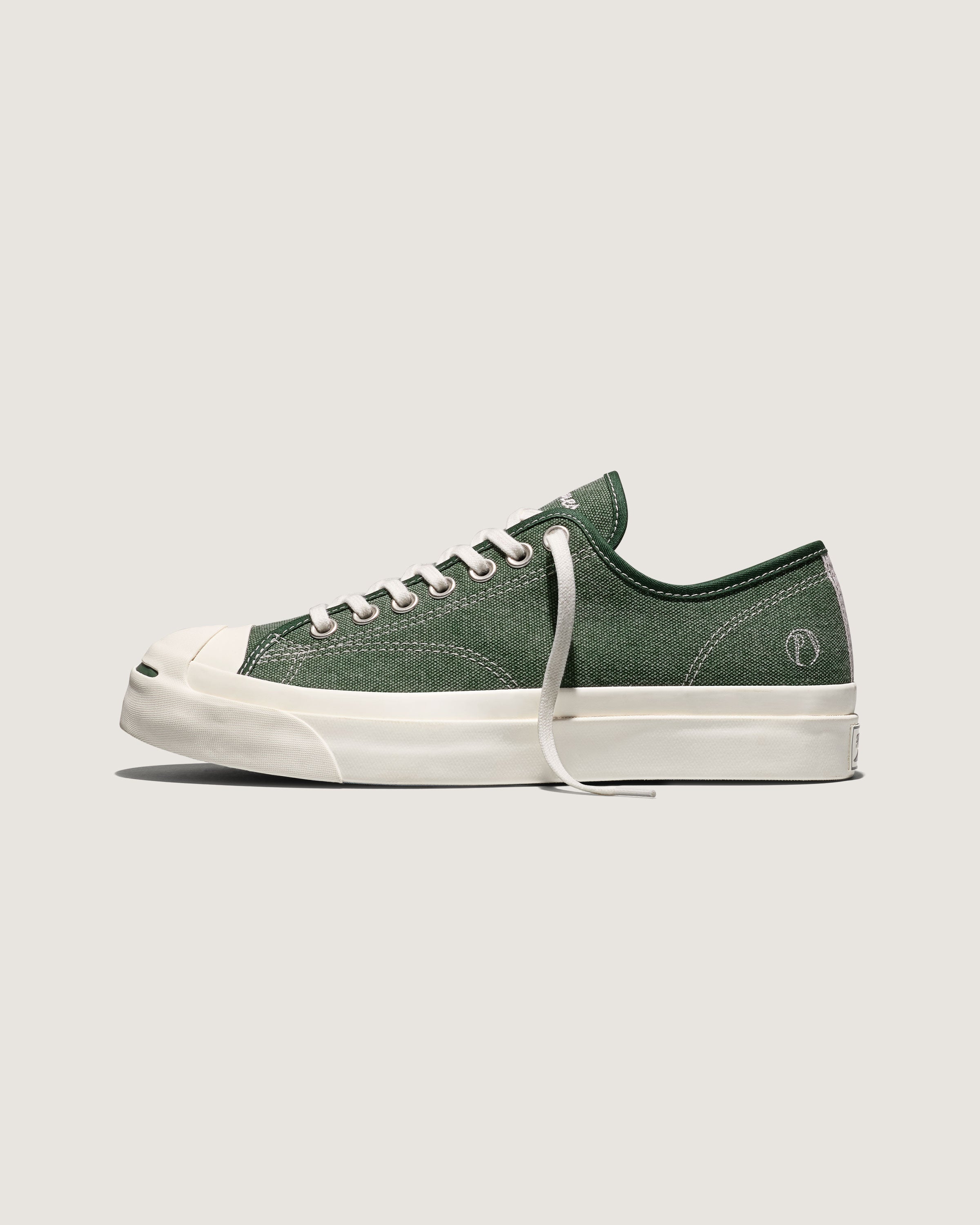 Palmes for Converse Jack Purcell — Green Canvas