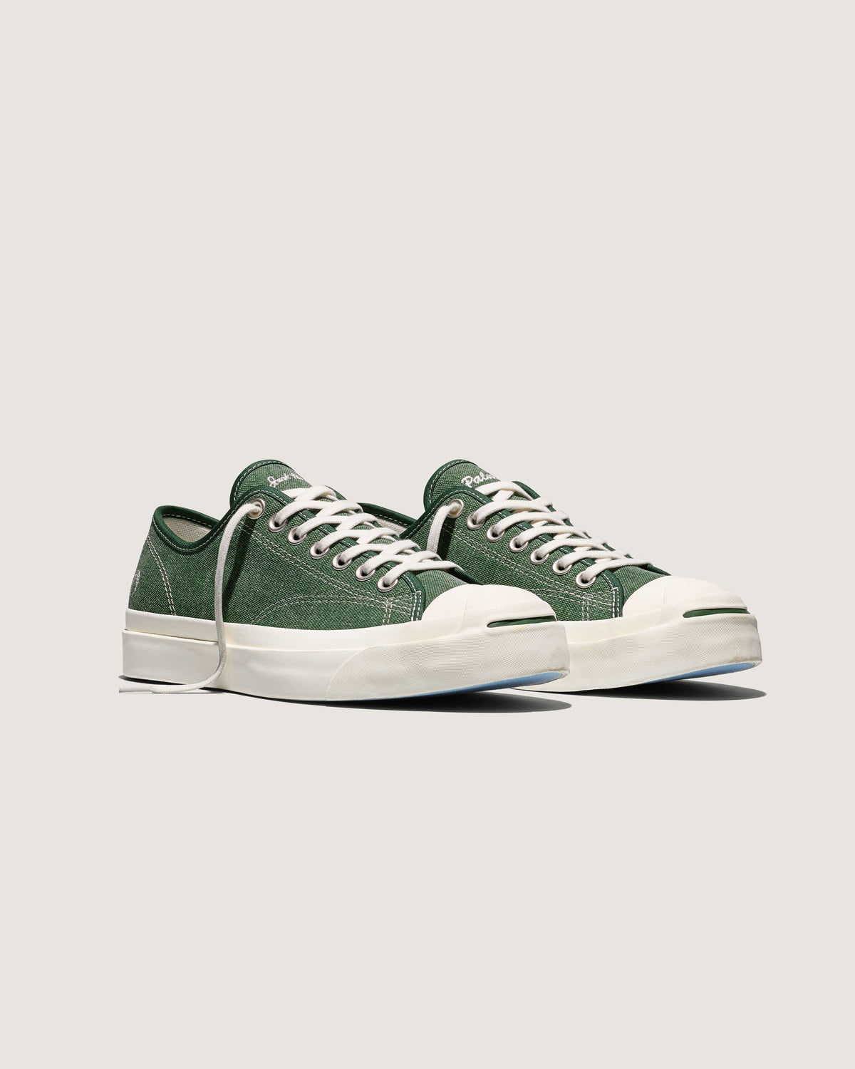 Palmes for Converse Jack Purcell — Green Canvas