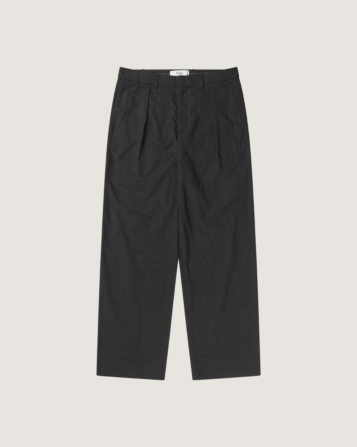 Wide Pleated Suit Trousers