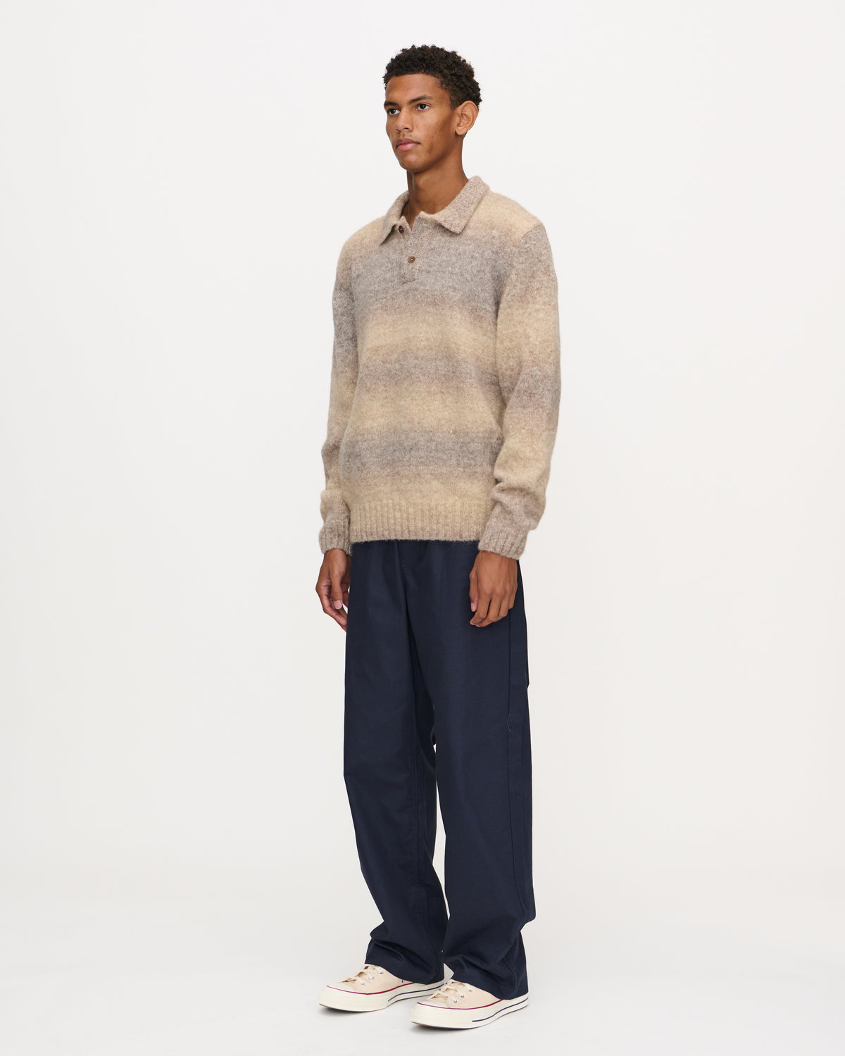 Alpaca LS Knit Polo