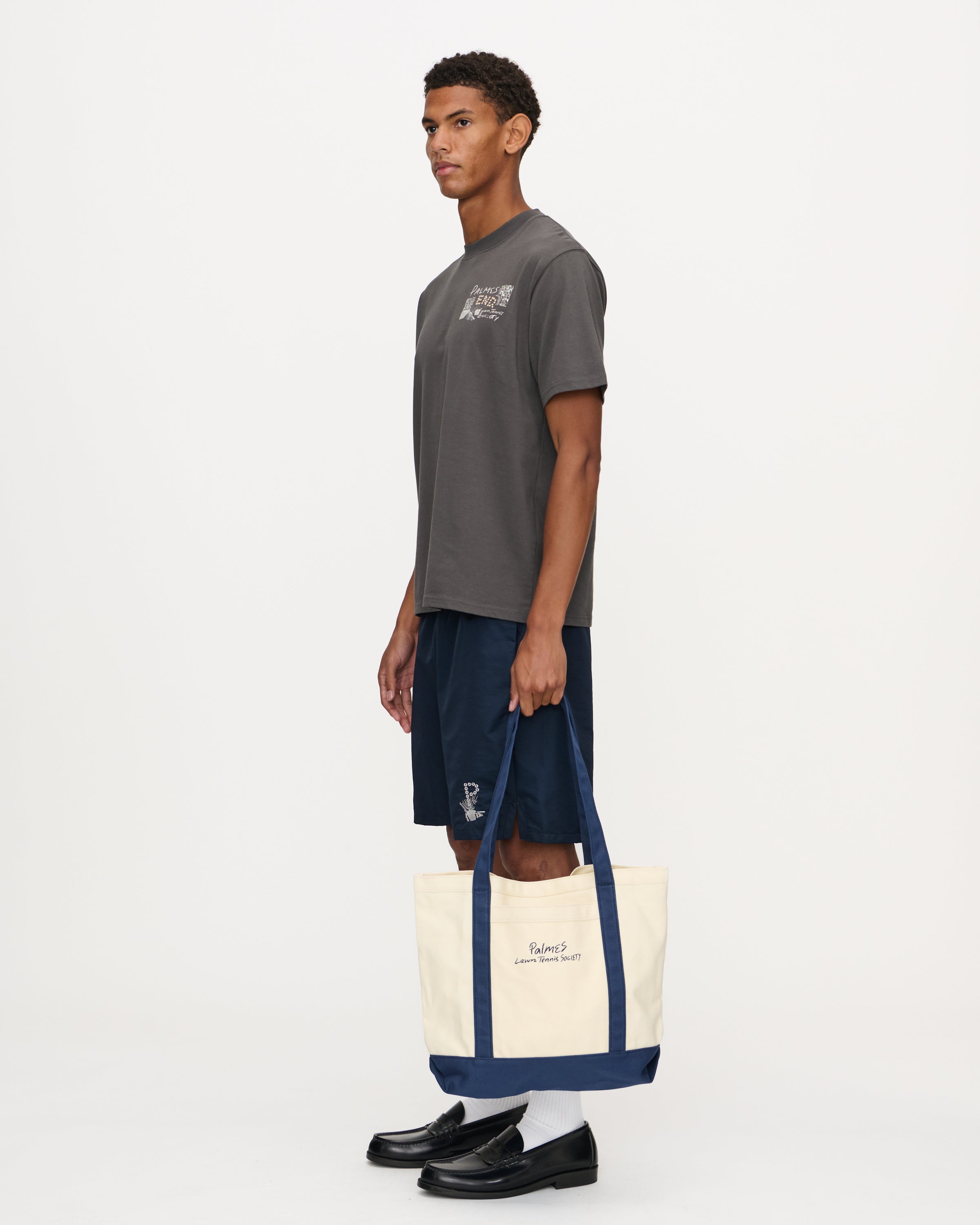 END + Palmes Lawn Tote Bag