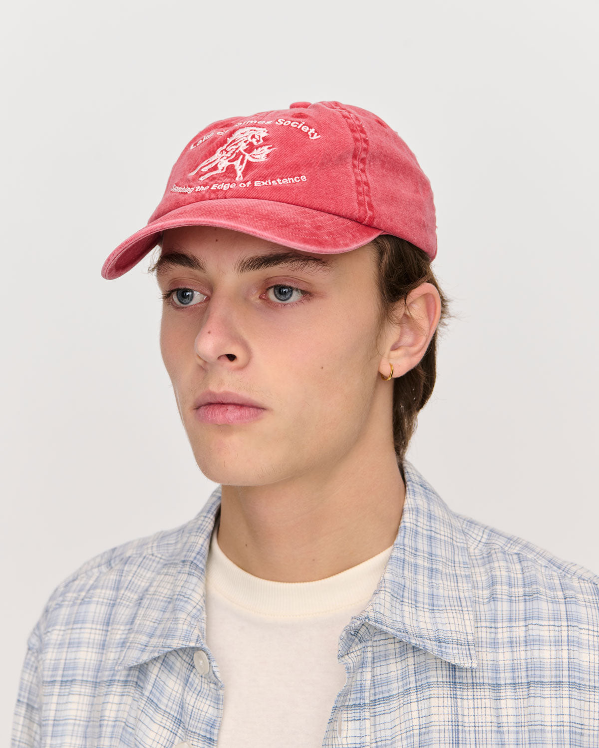 Lake 6-Panel Cap OS / Red