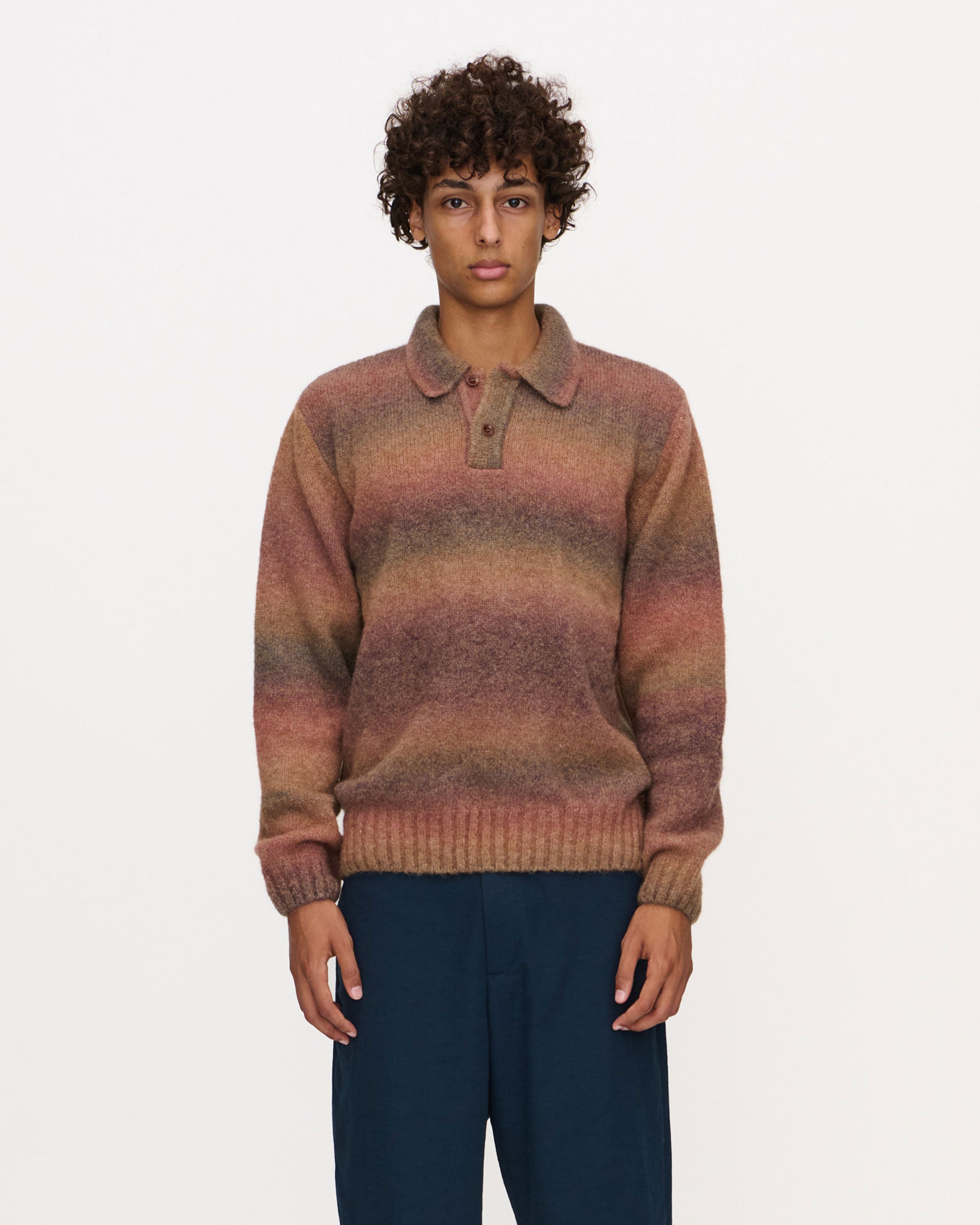 Alpaca LS Knit Polo