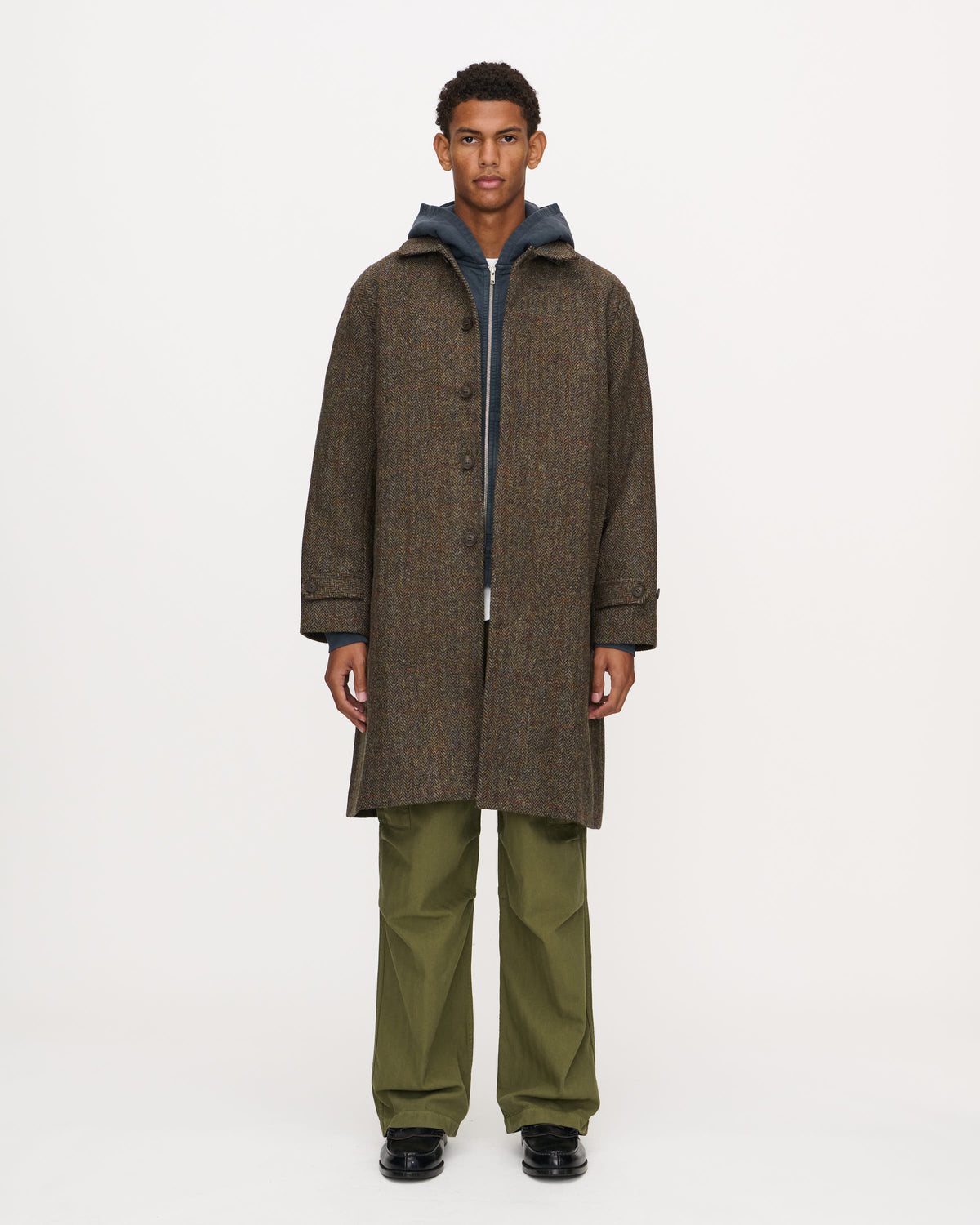 Cedric Wool Coat - Brown