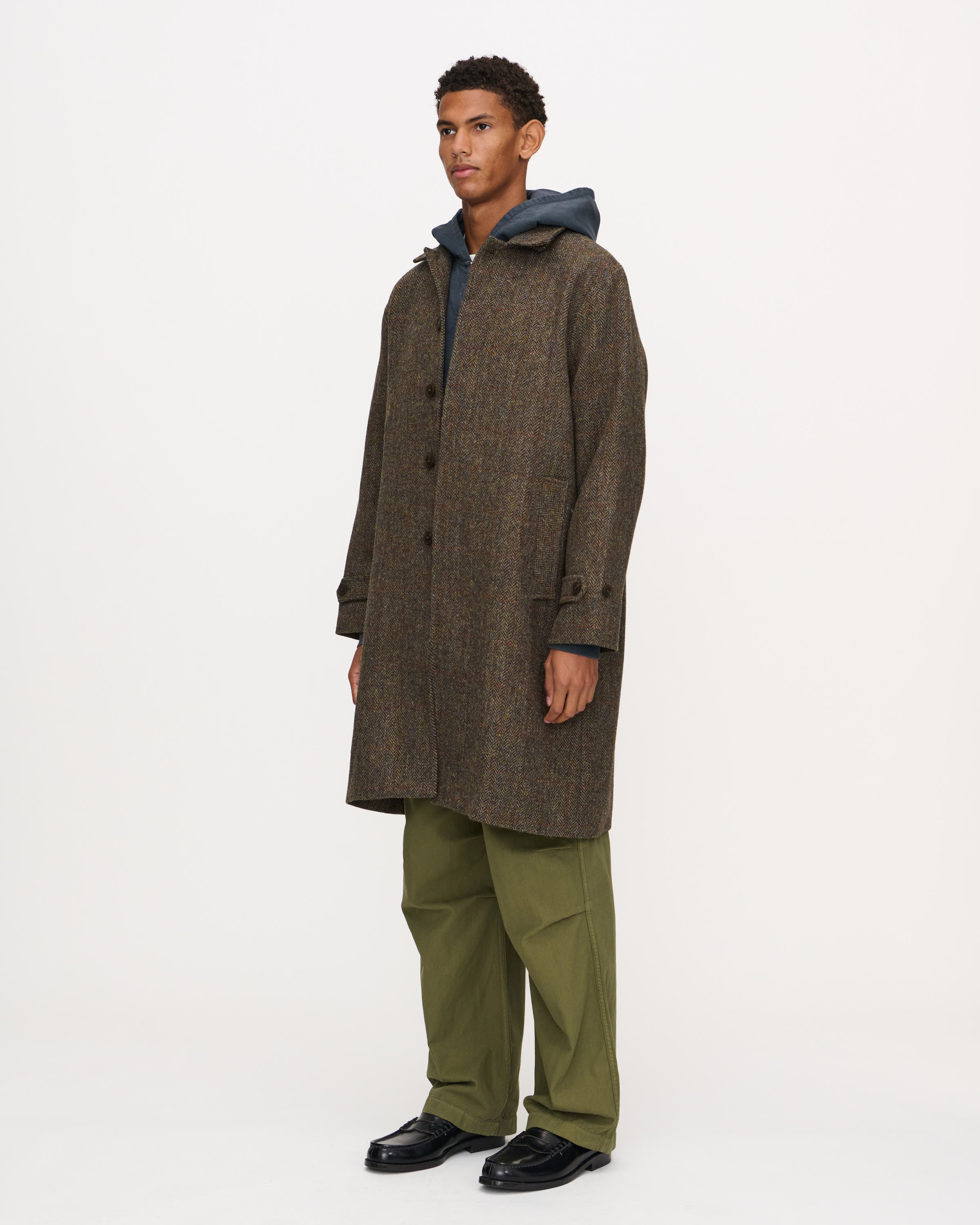 Cedric Wool Coat - Brown