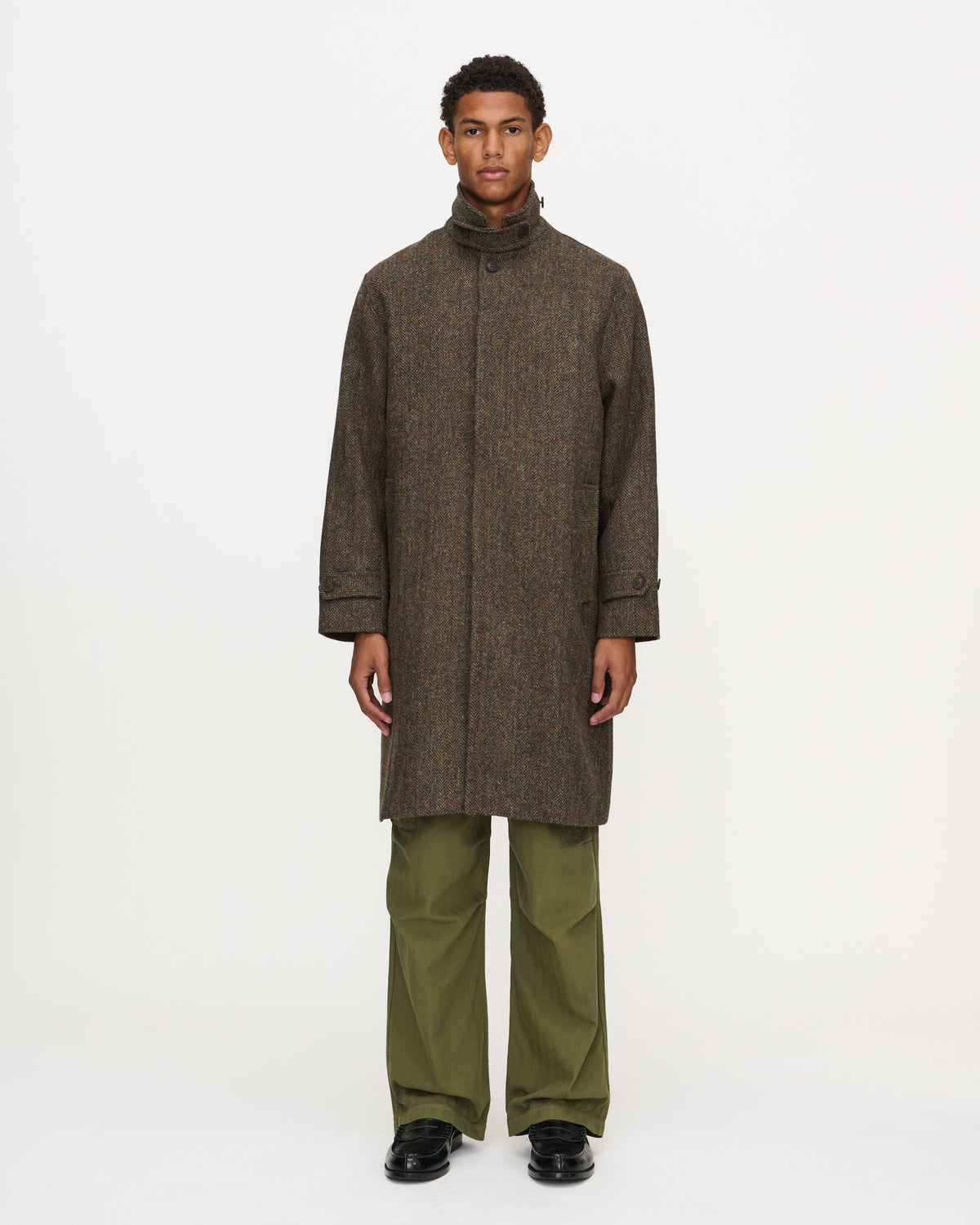 Cedric Wool Coat - Brown