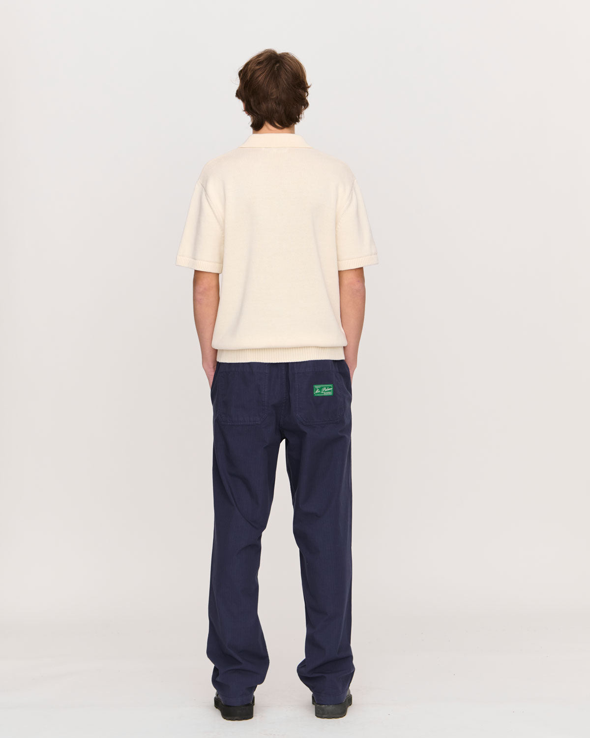 Cotton Knit Polo XS / Dark Green