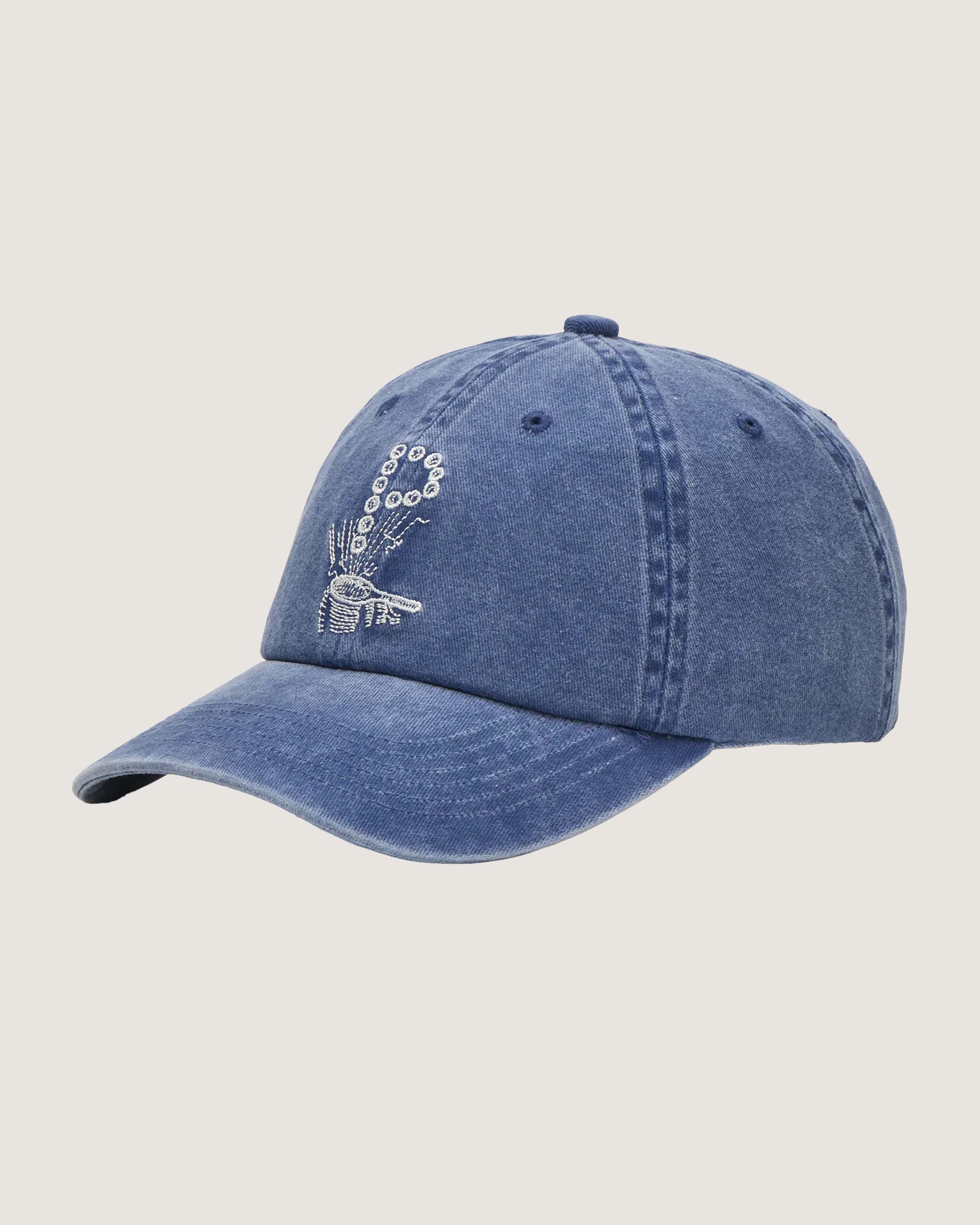 END + Palmes Racquet 6-Panel Cap - Blue