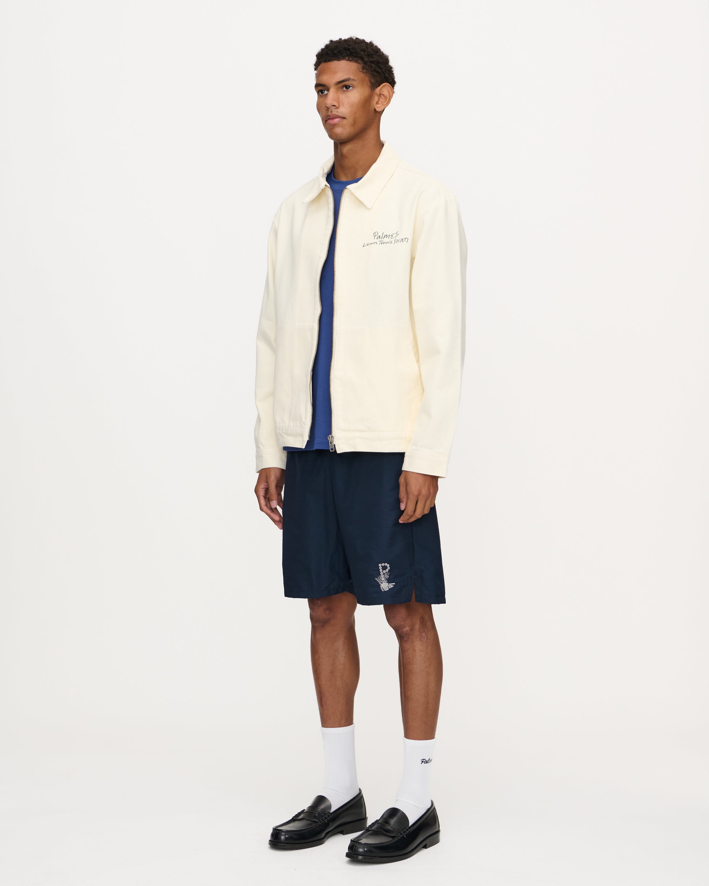 END + Palmes Lawn Zip Jacket