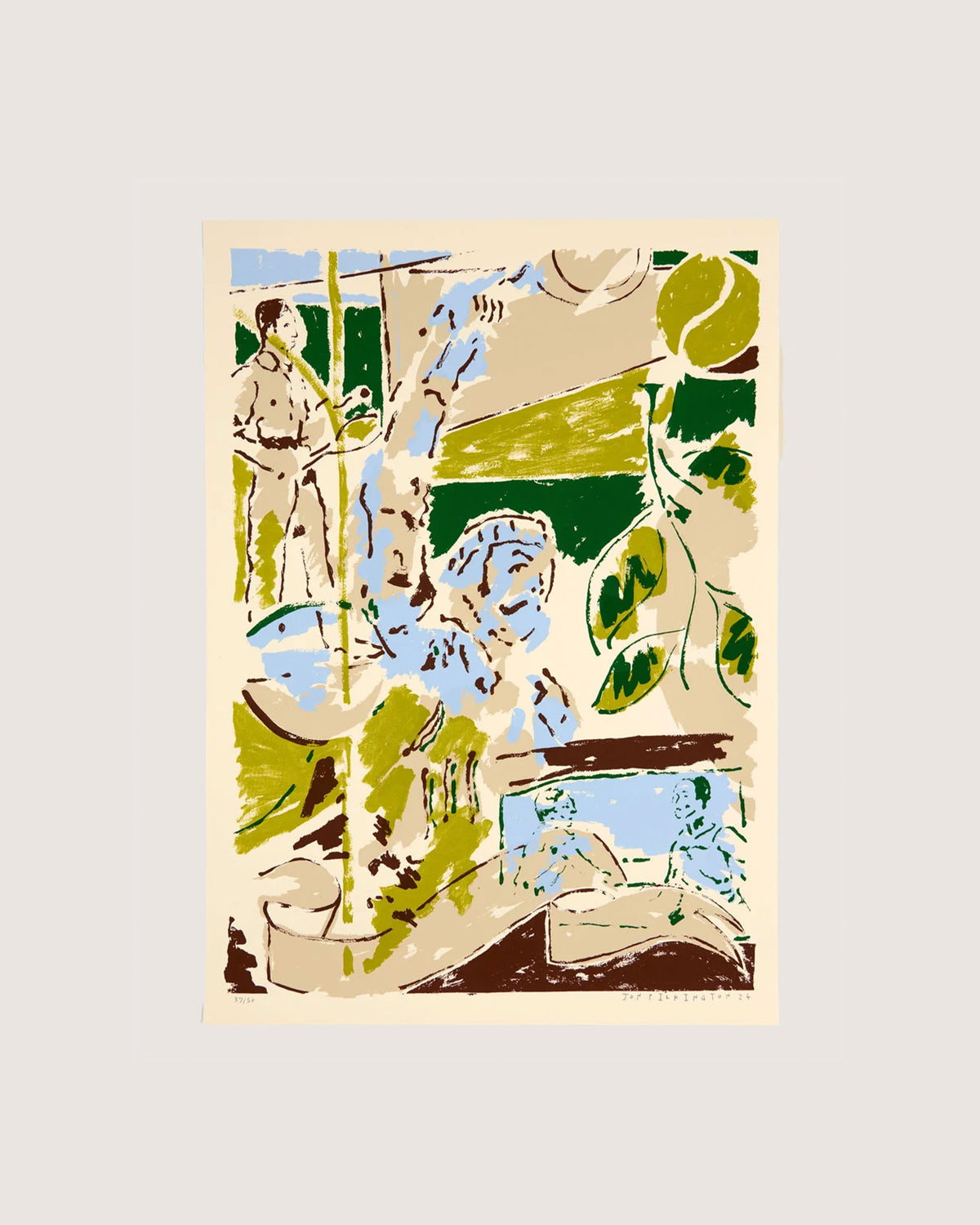 (Ode to Murray) Silkscreen Print by Jon Pilkington