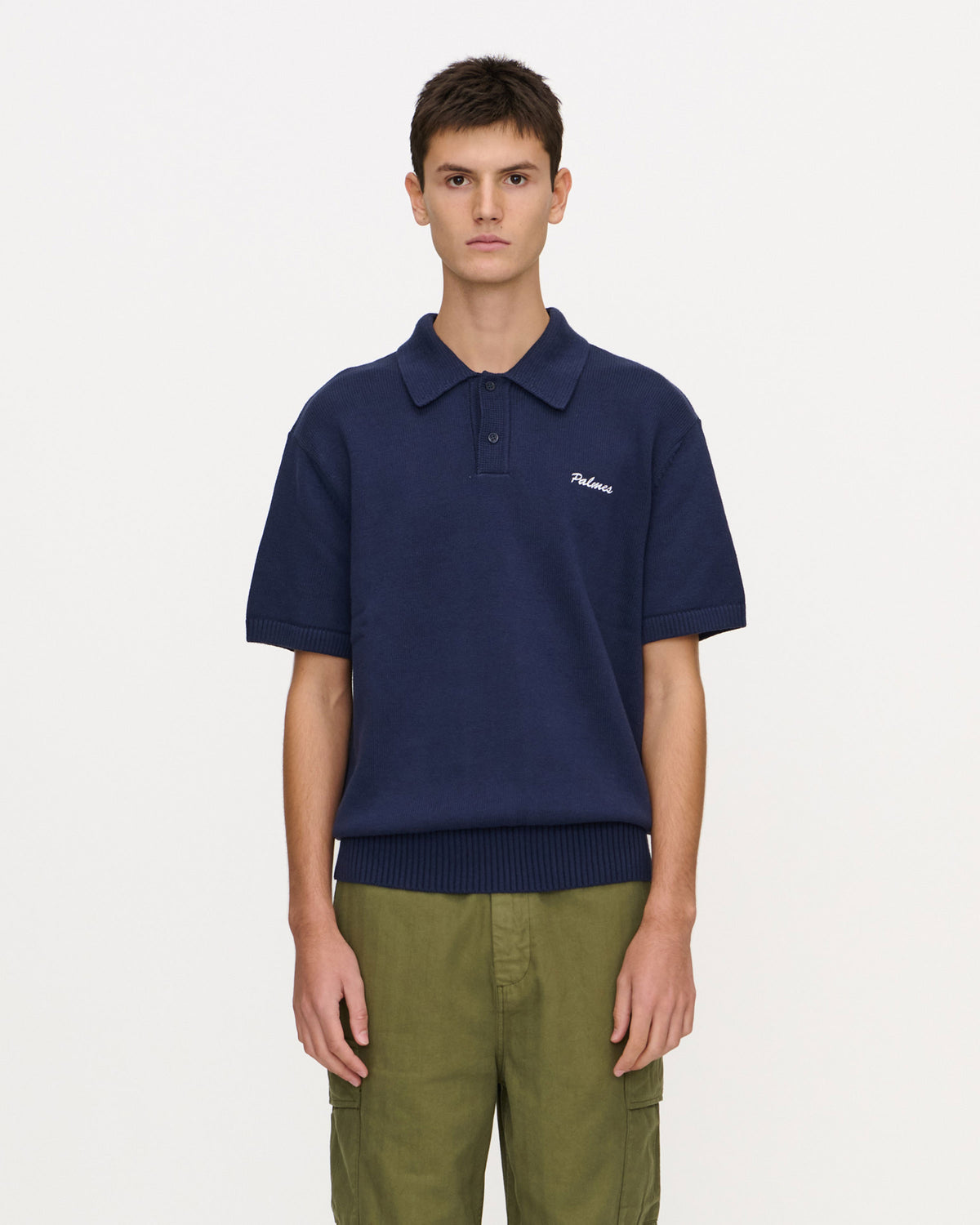 Cotton Knit Polo