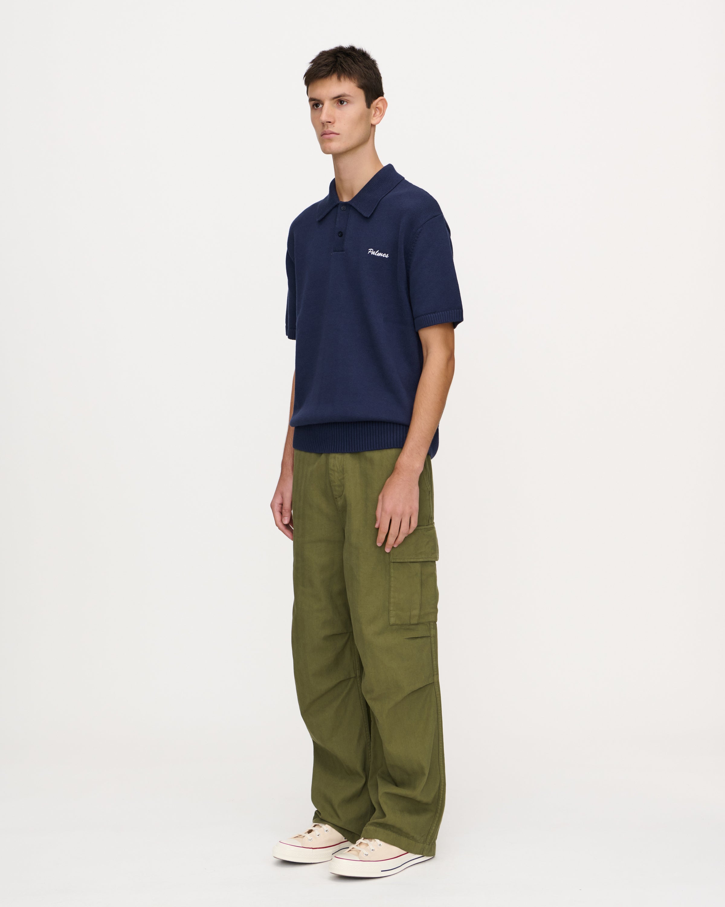 Cotton Knit Polo