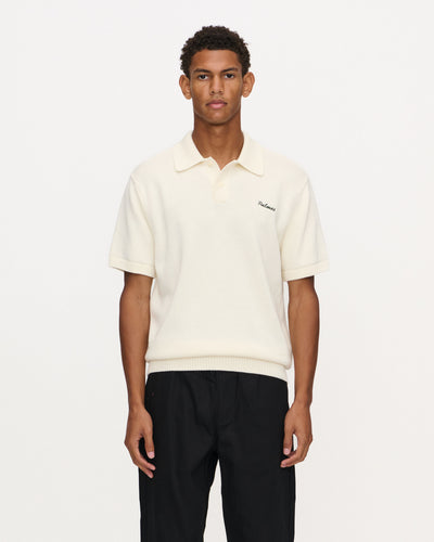 Cotton Knit Polo