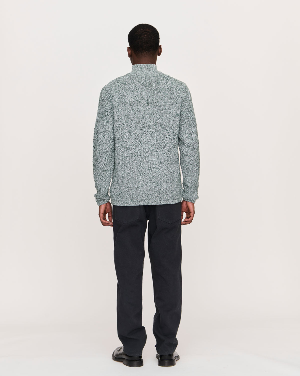 Knitted Zip Sweater XS