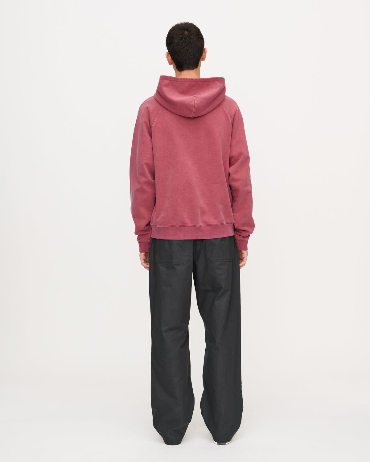 Logo Zip Hooded Sweatshirt