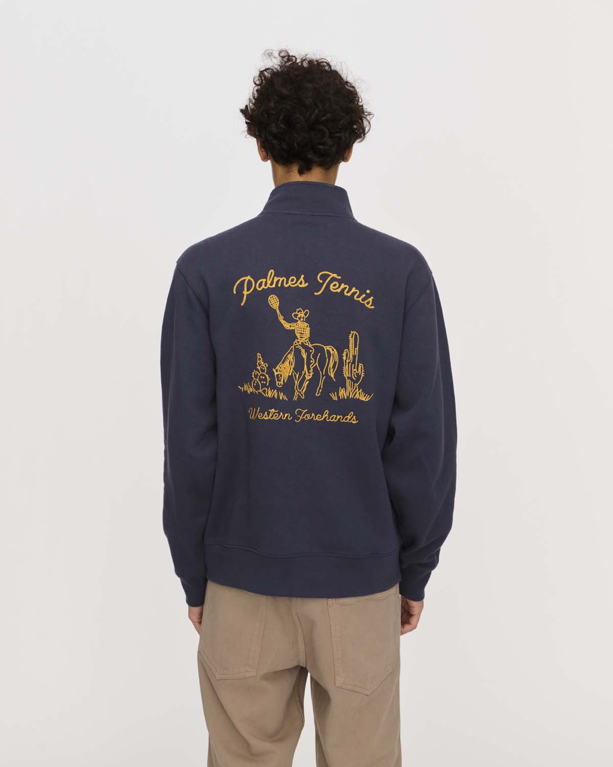 Western Quarter-Zip Sweatshirt