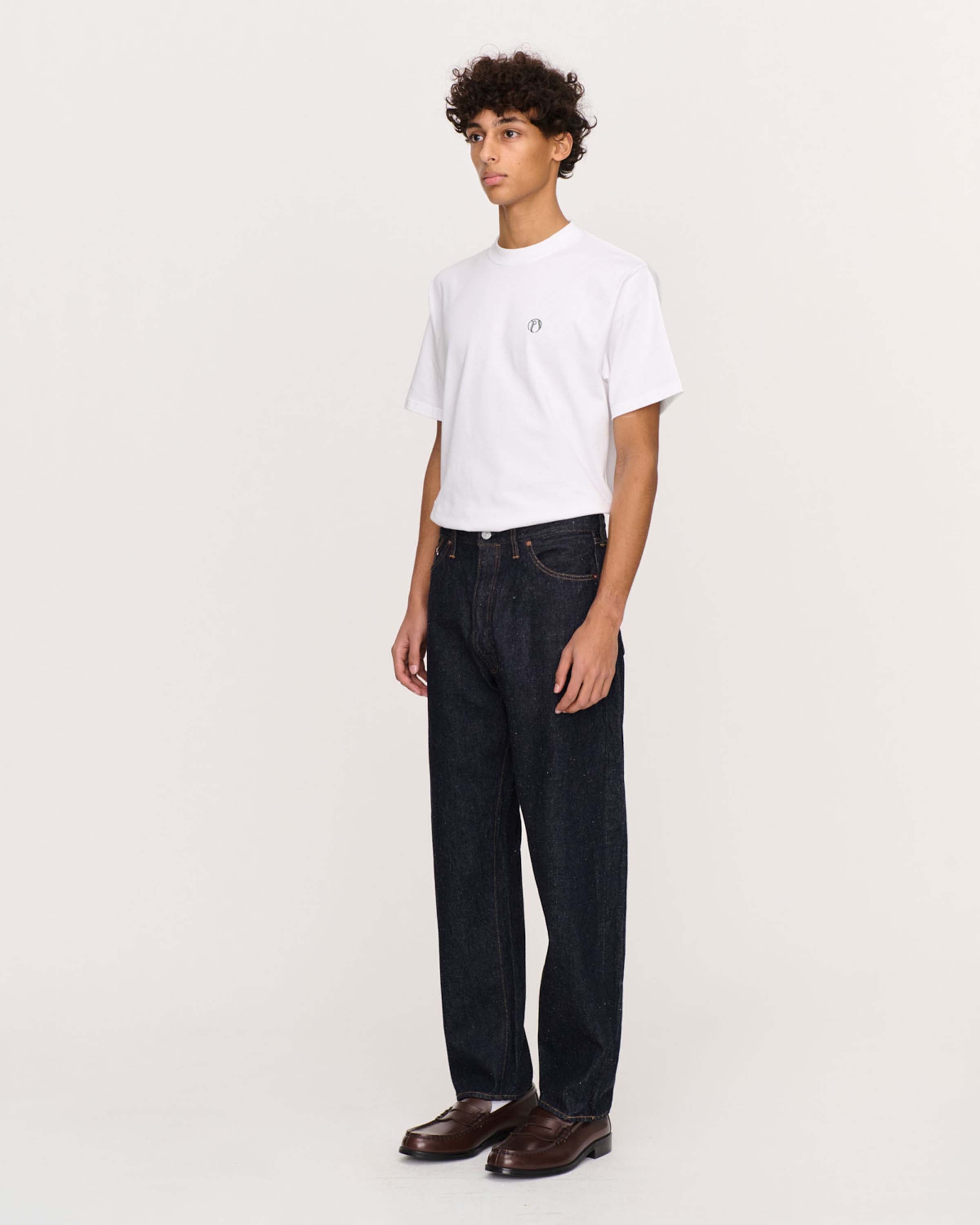 Kaptain Sunshine - 5P Front Zipper Denim Pants - Indigo One Wash