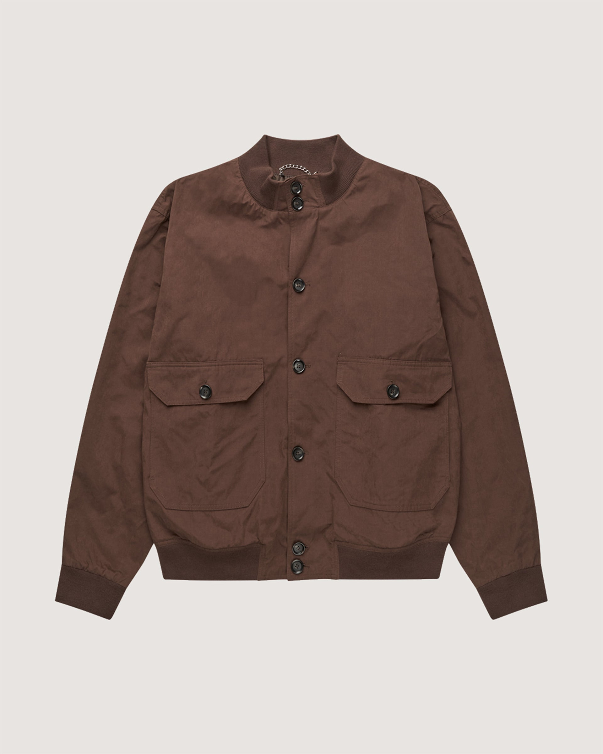 Rib Collar Blouson