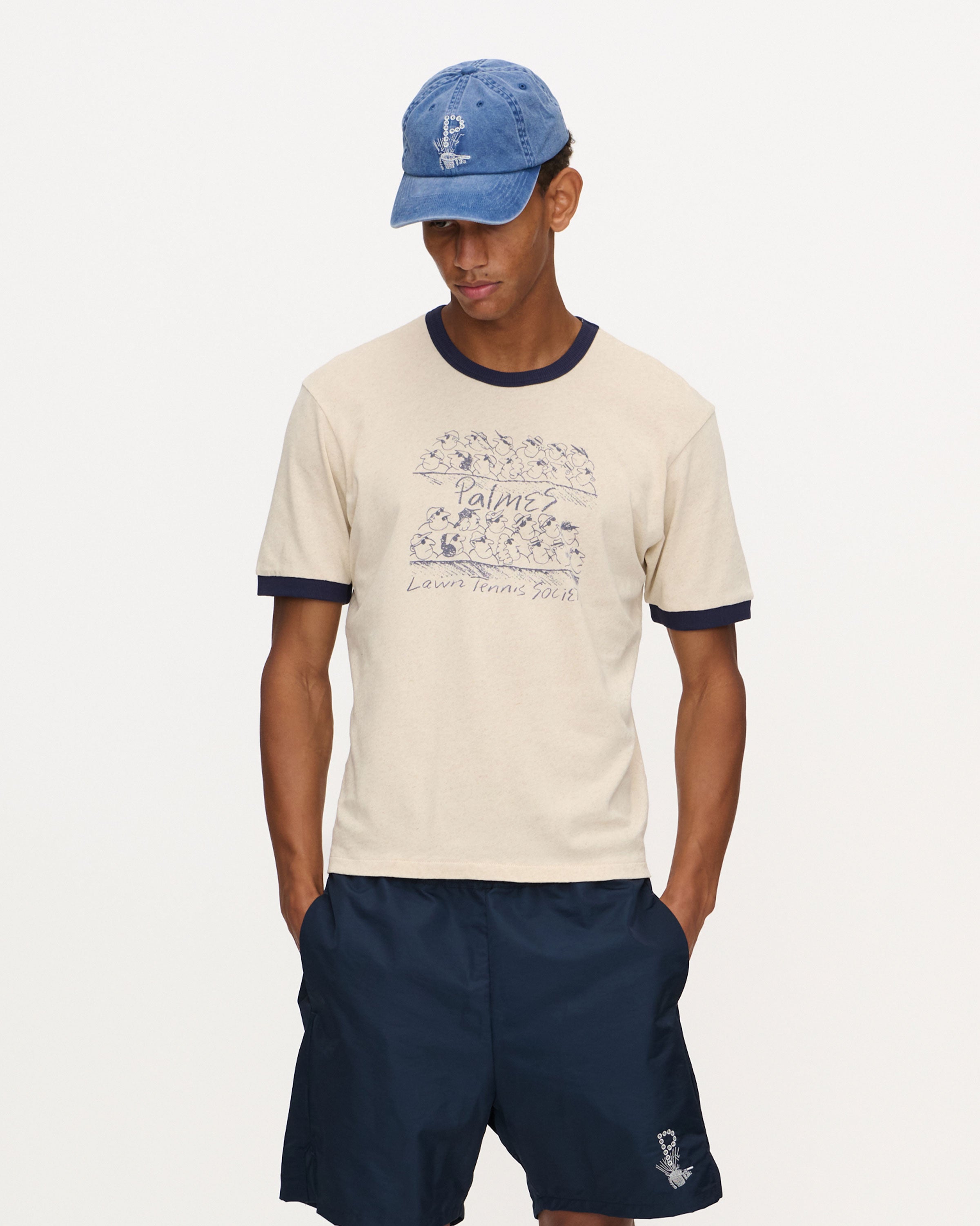 END + Palmes Crowd Ringer T-Shirt