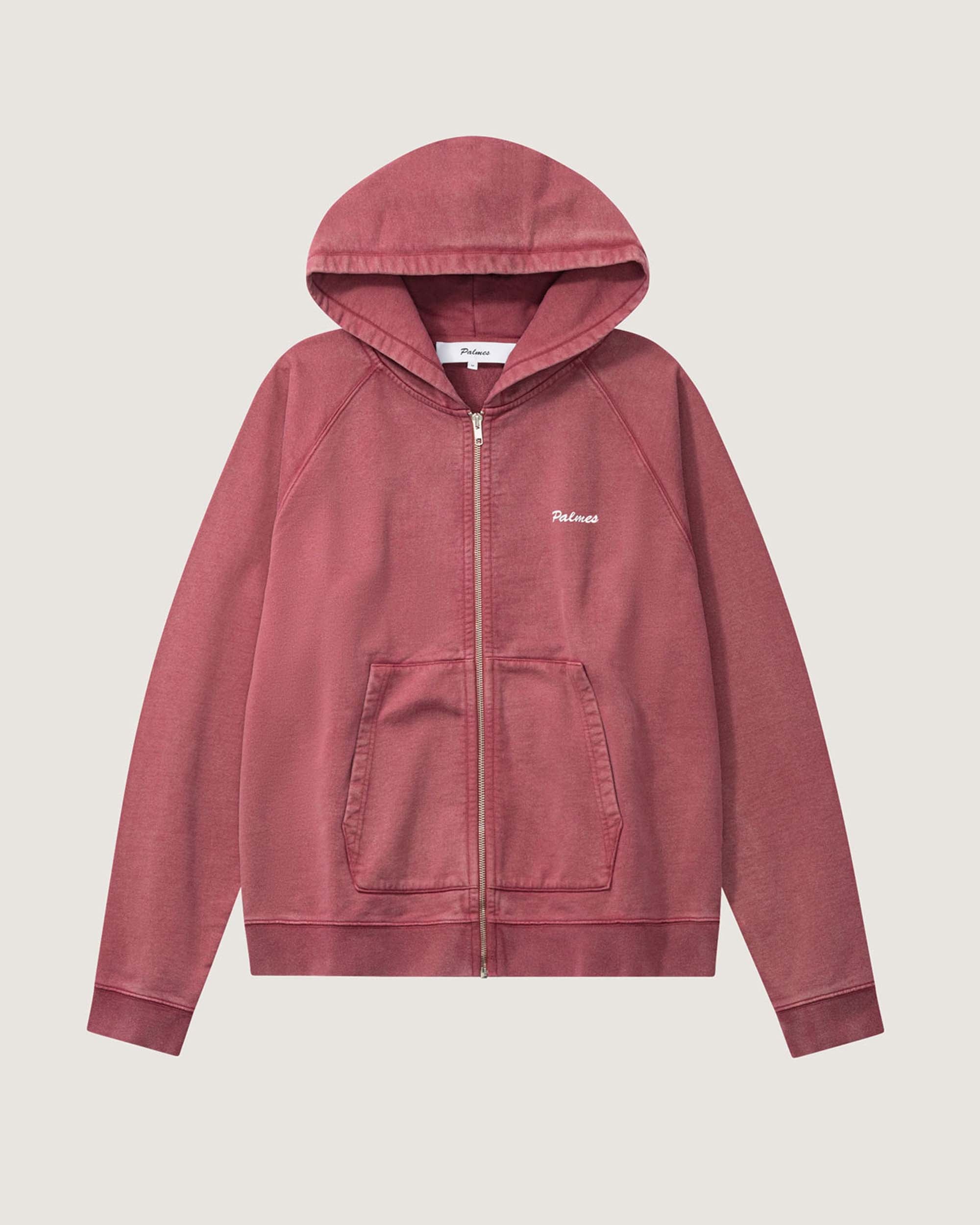 Logo Zip Hooded Sweatshirt