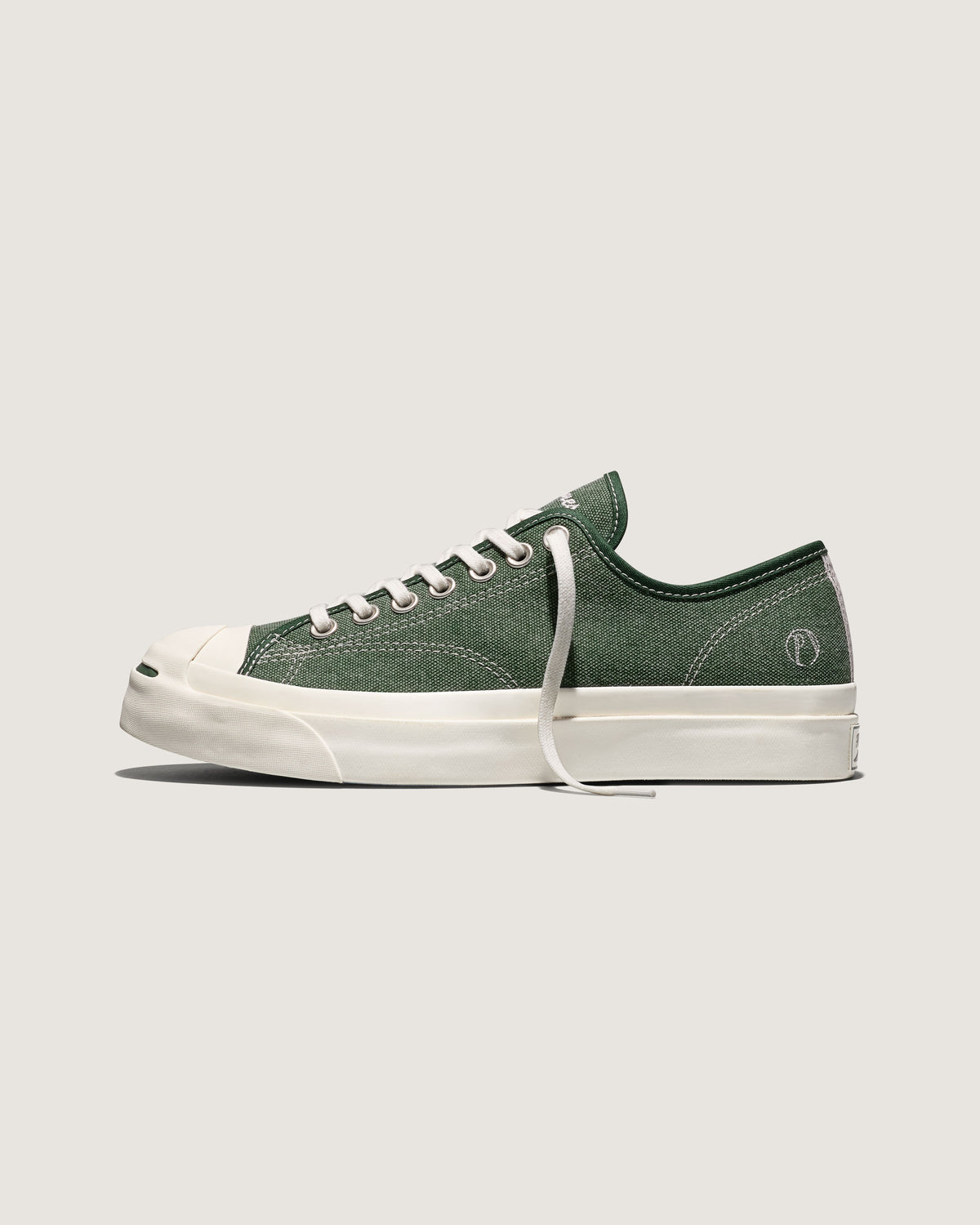 Palmes for Converse Jack Purcell — Green Canvas