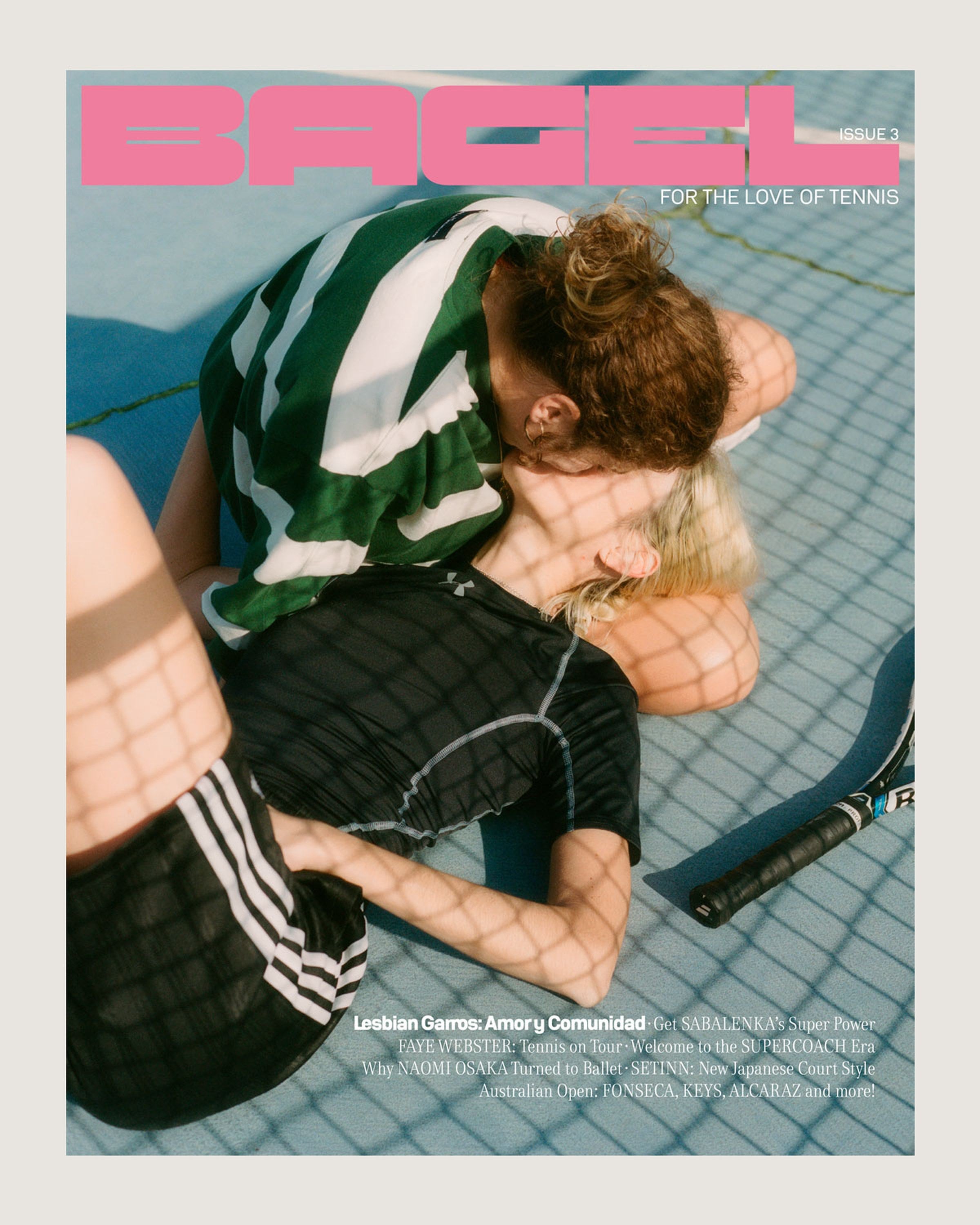 Bagel Magazine Issue 3 – Lesbian Garros cover