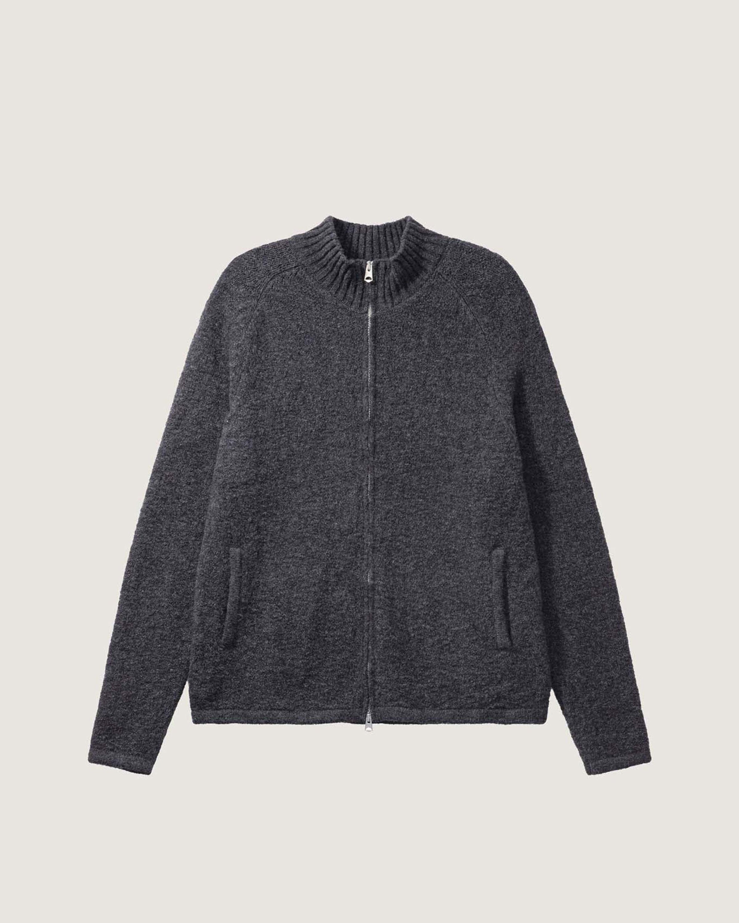 Knitted Zip Sweater
