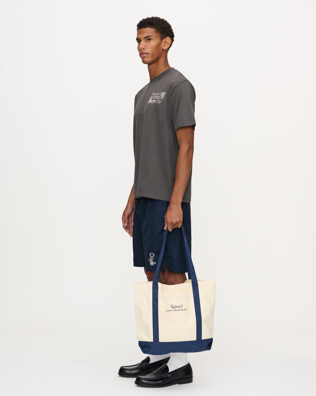END + Palmes Lawn Tote Bag