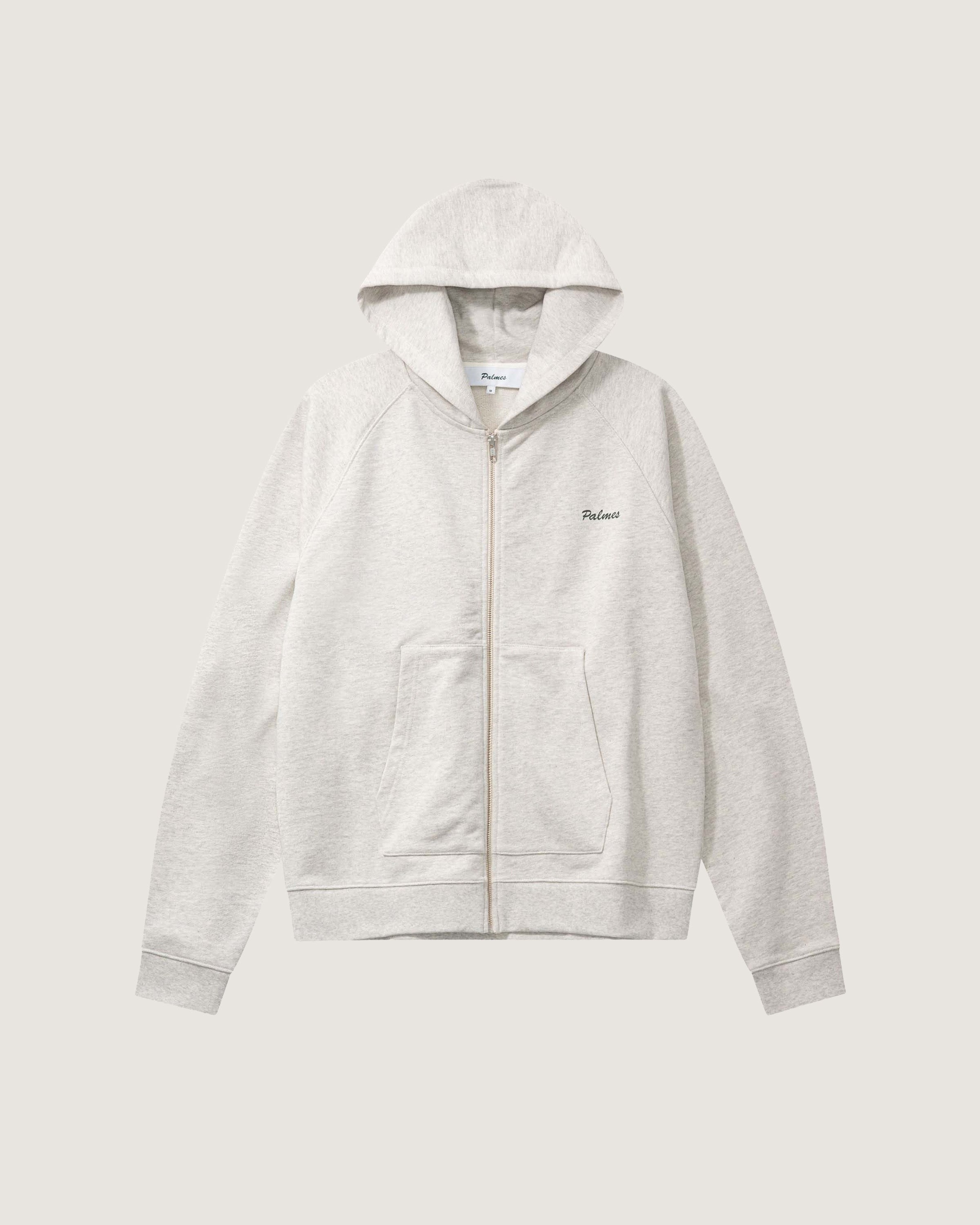 Logo Zip Hooded Sweatshirt