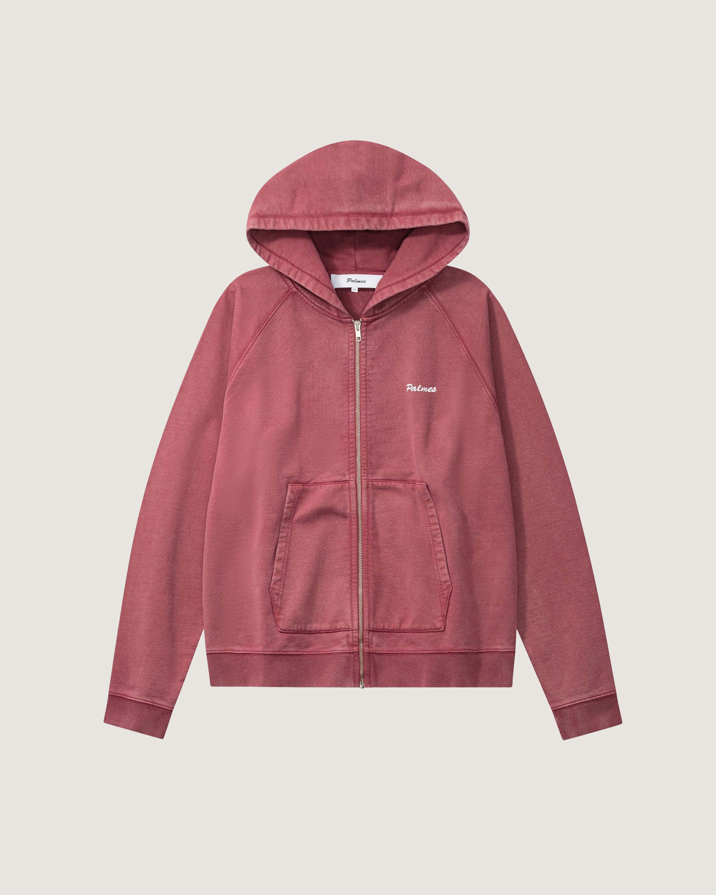 Logo Zip Hooded Sweatshirt