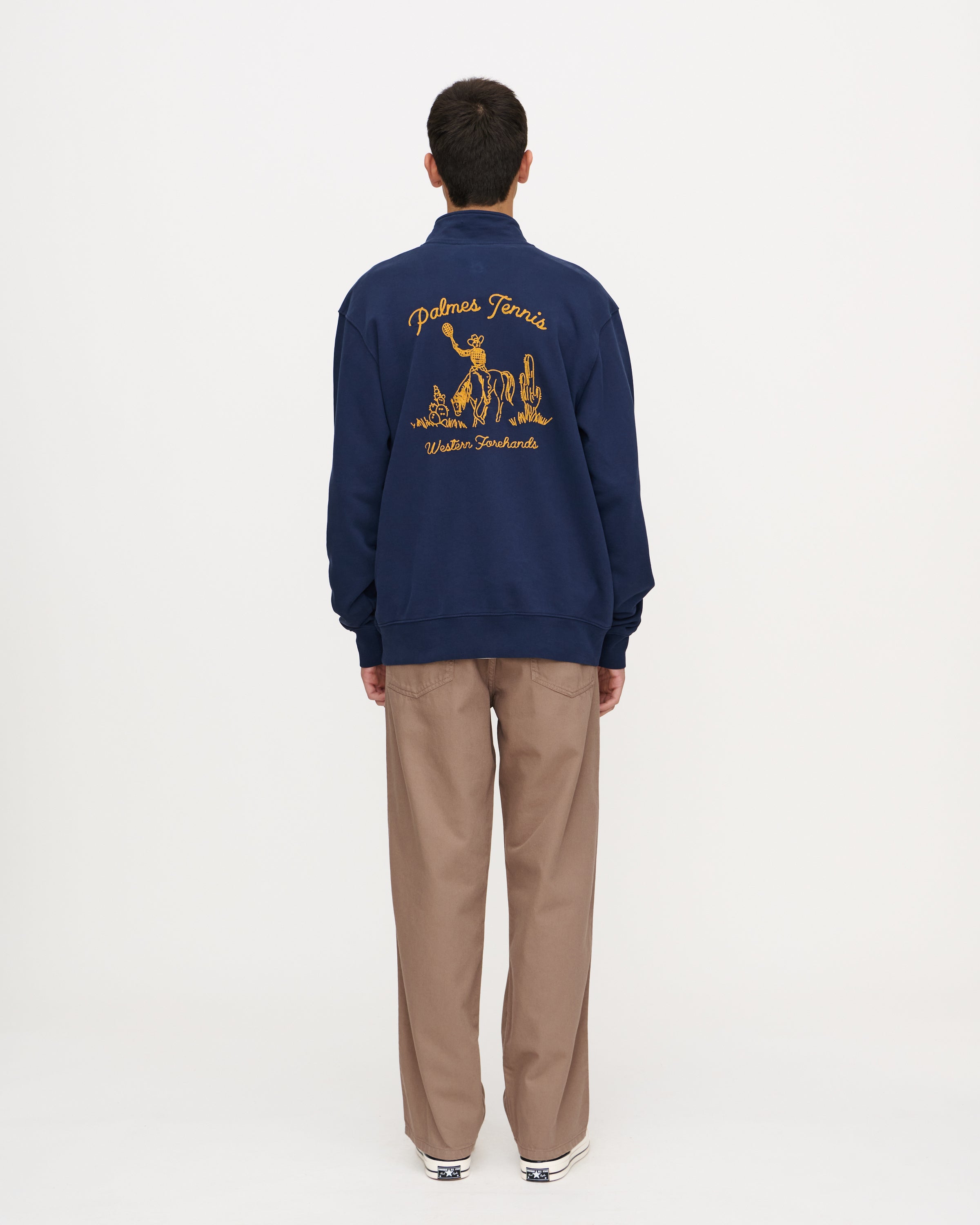 Western Quarter-Zip Sweatshirt