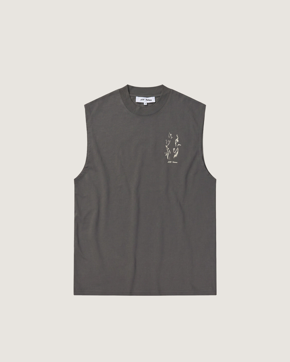 ATP + Palmes Sleeveless T-Shirt - Front